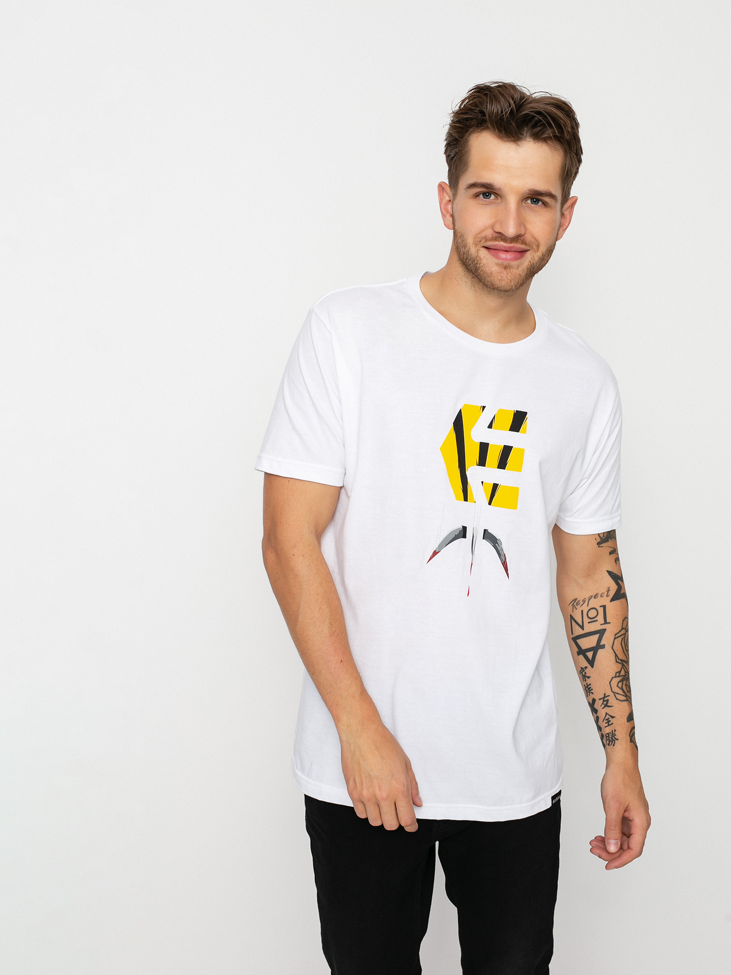 T-shirt Etnies Wolverine Claw (white)