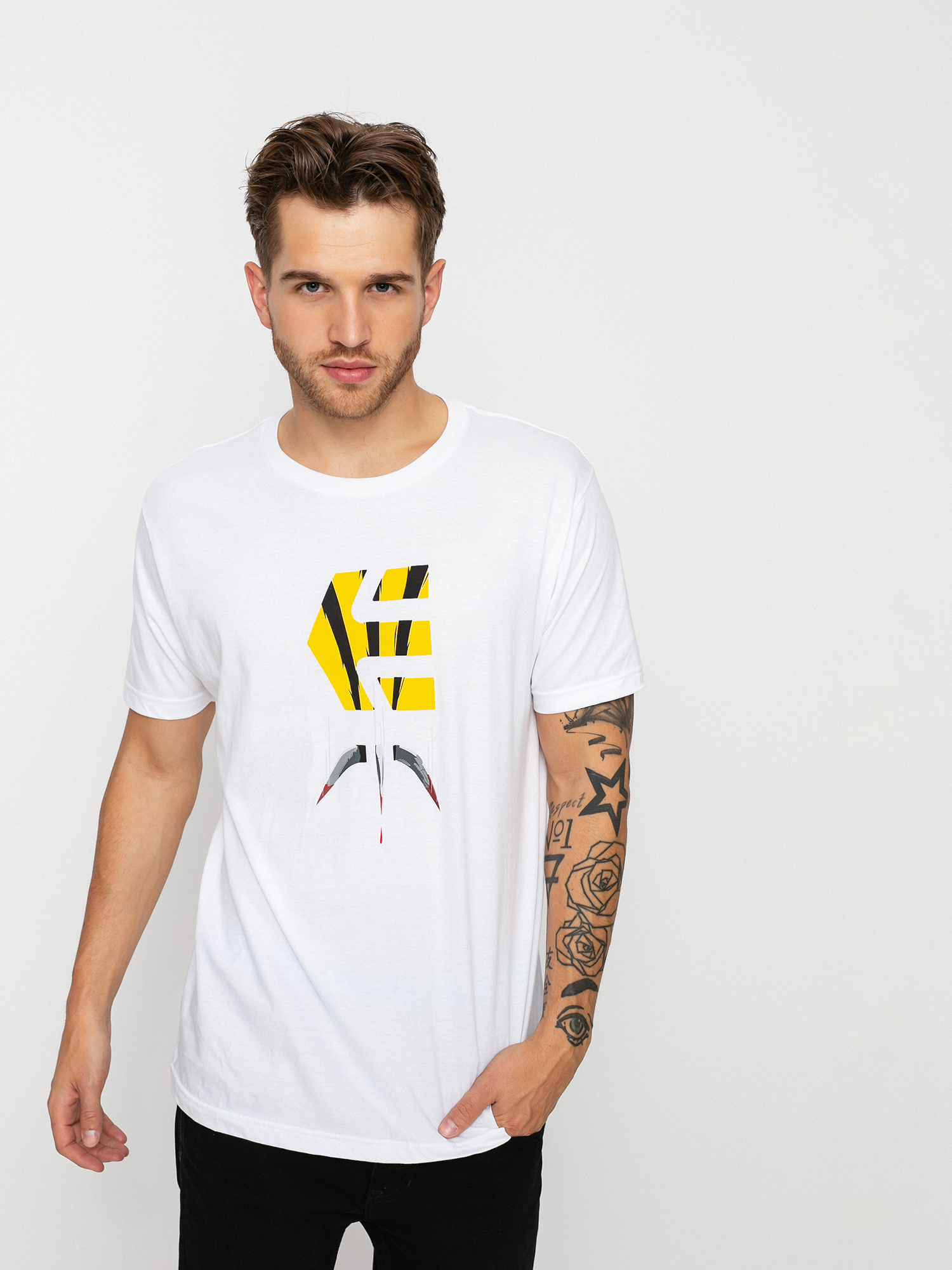 T-shirt Etnies Wolverine Claw (white)