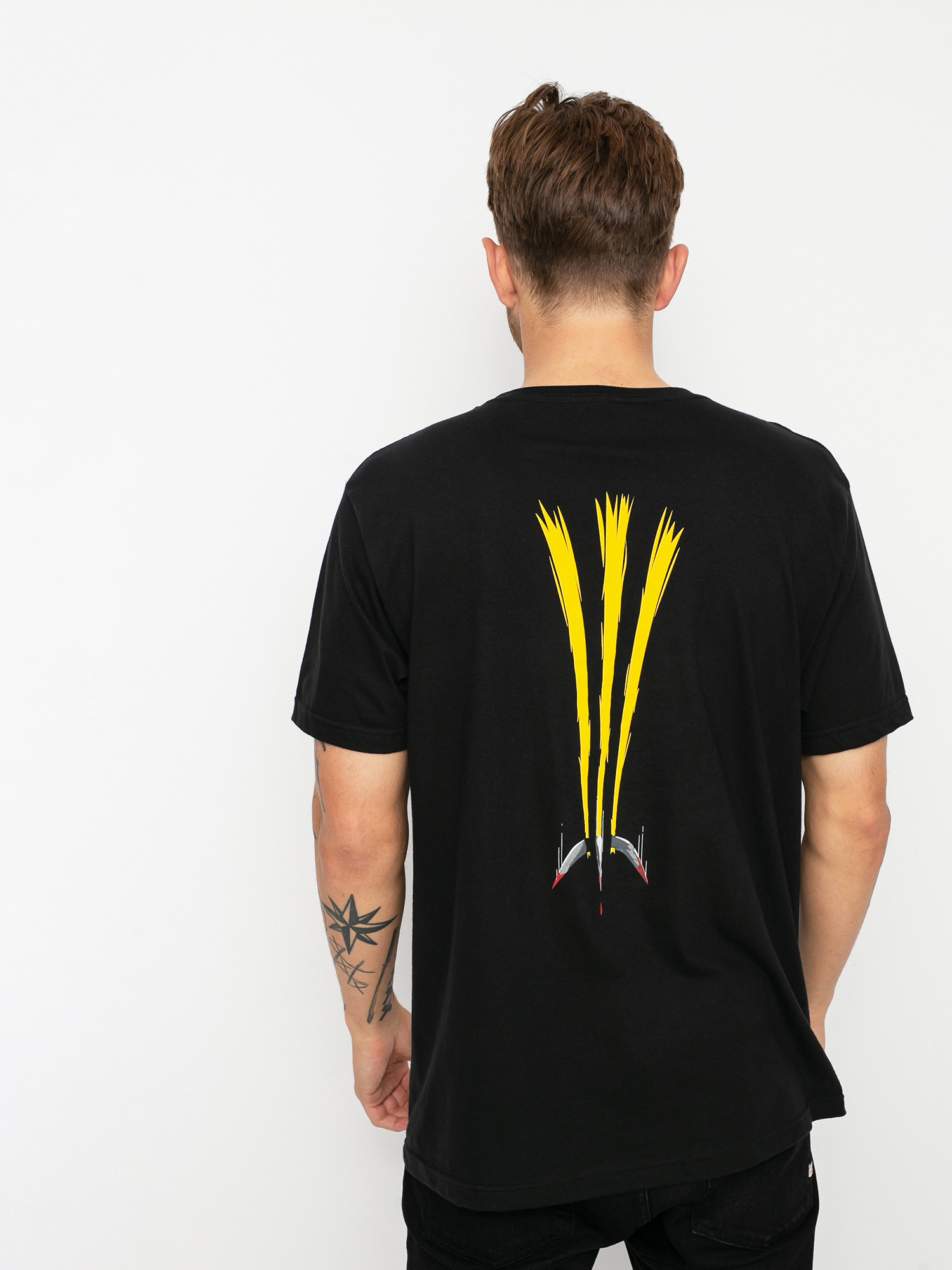 T-shirt Etnies Wolverine Claw (black/gold)