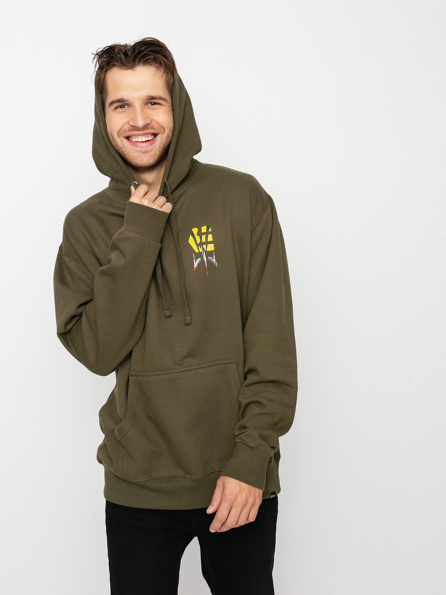 Bluza z kapturem Etnies Wolverine Claw HD (military)