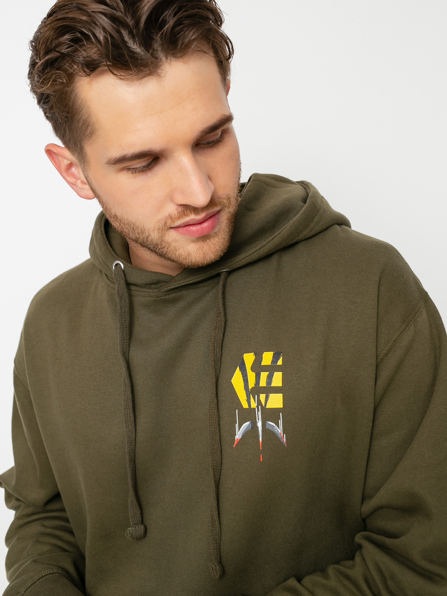 Bluza z kapturem Etnies Wolverine Claw HD (military)