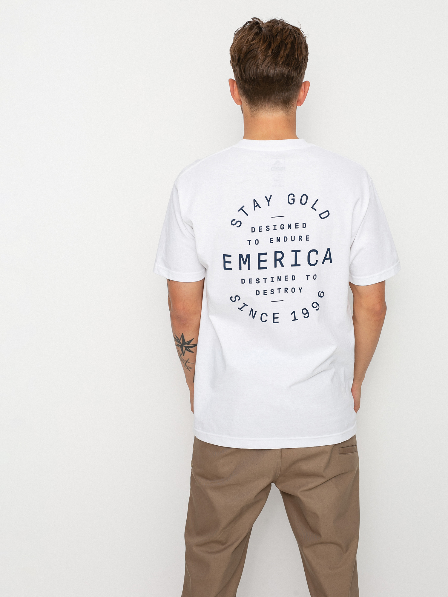T-shirt Emerica Destined (white)