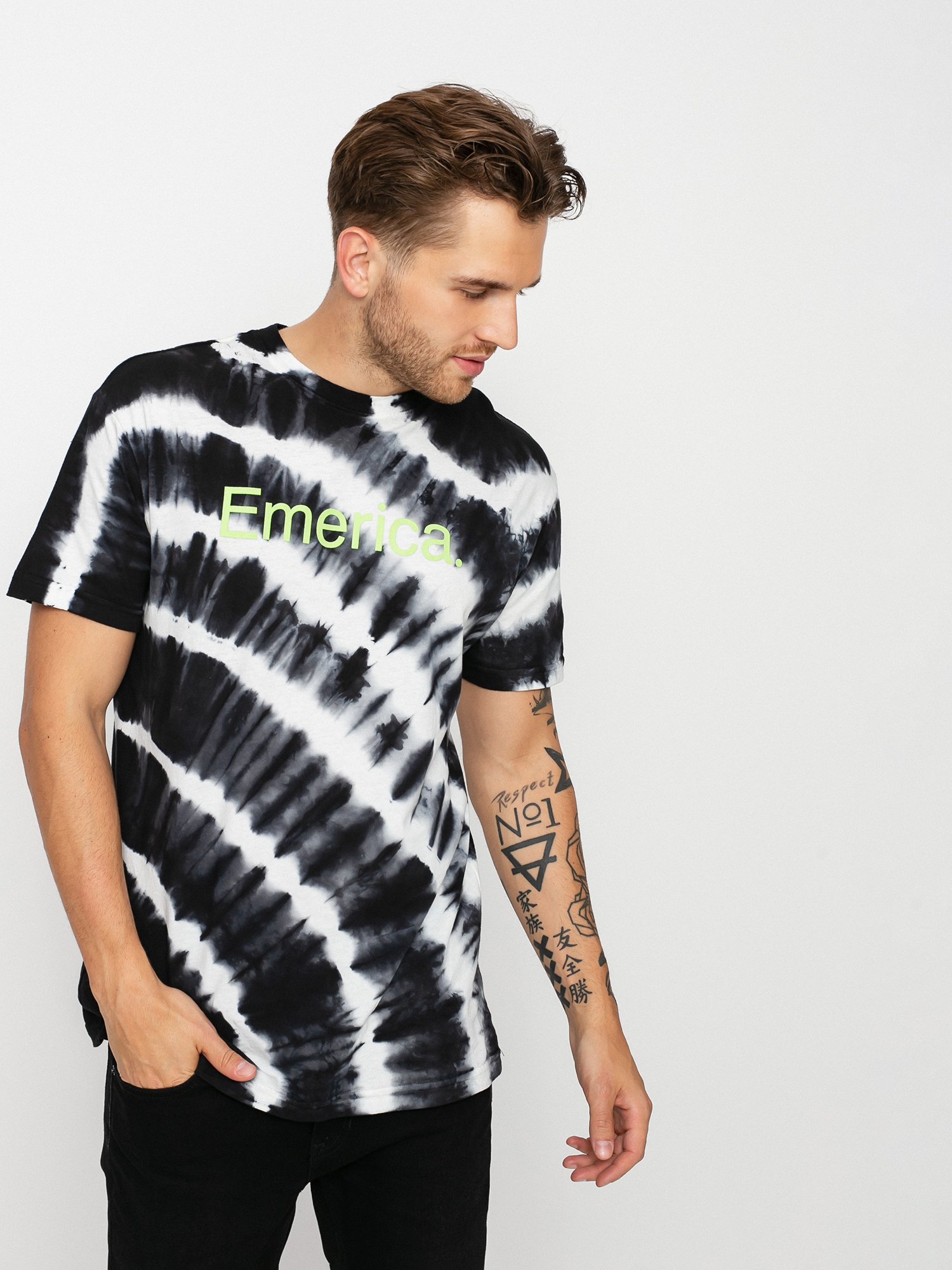 T-shirt Emerica Emerica Pure Tiedye (black)