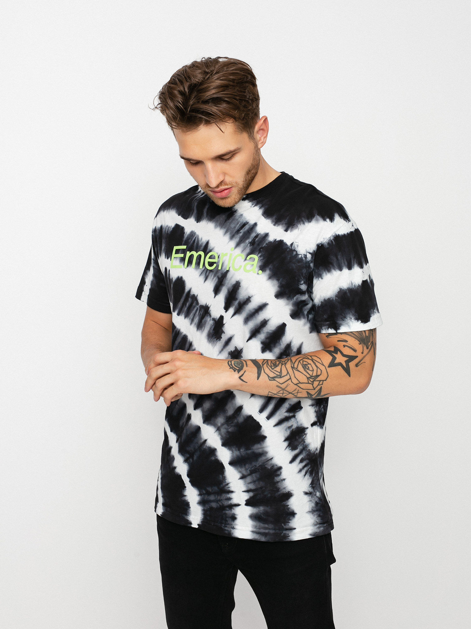 T-shirt Emerica Emerica Pure Tiedye (black)