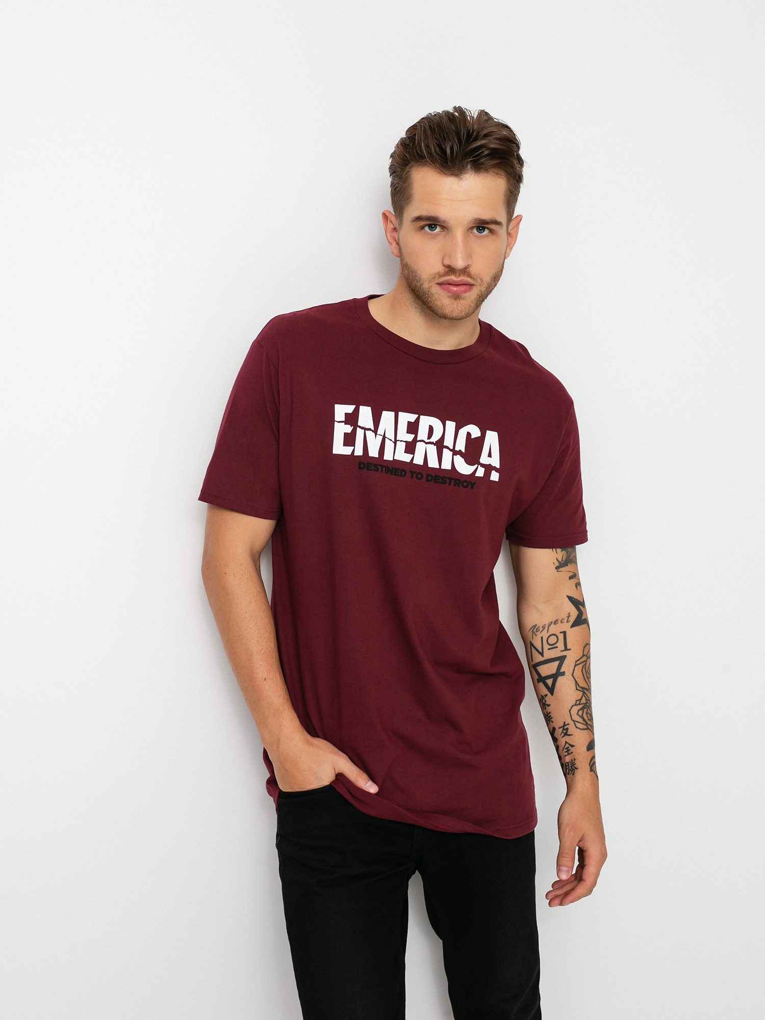 T-shirt Emerica Psycho (brick)