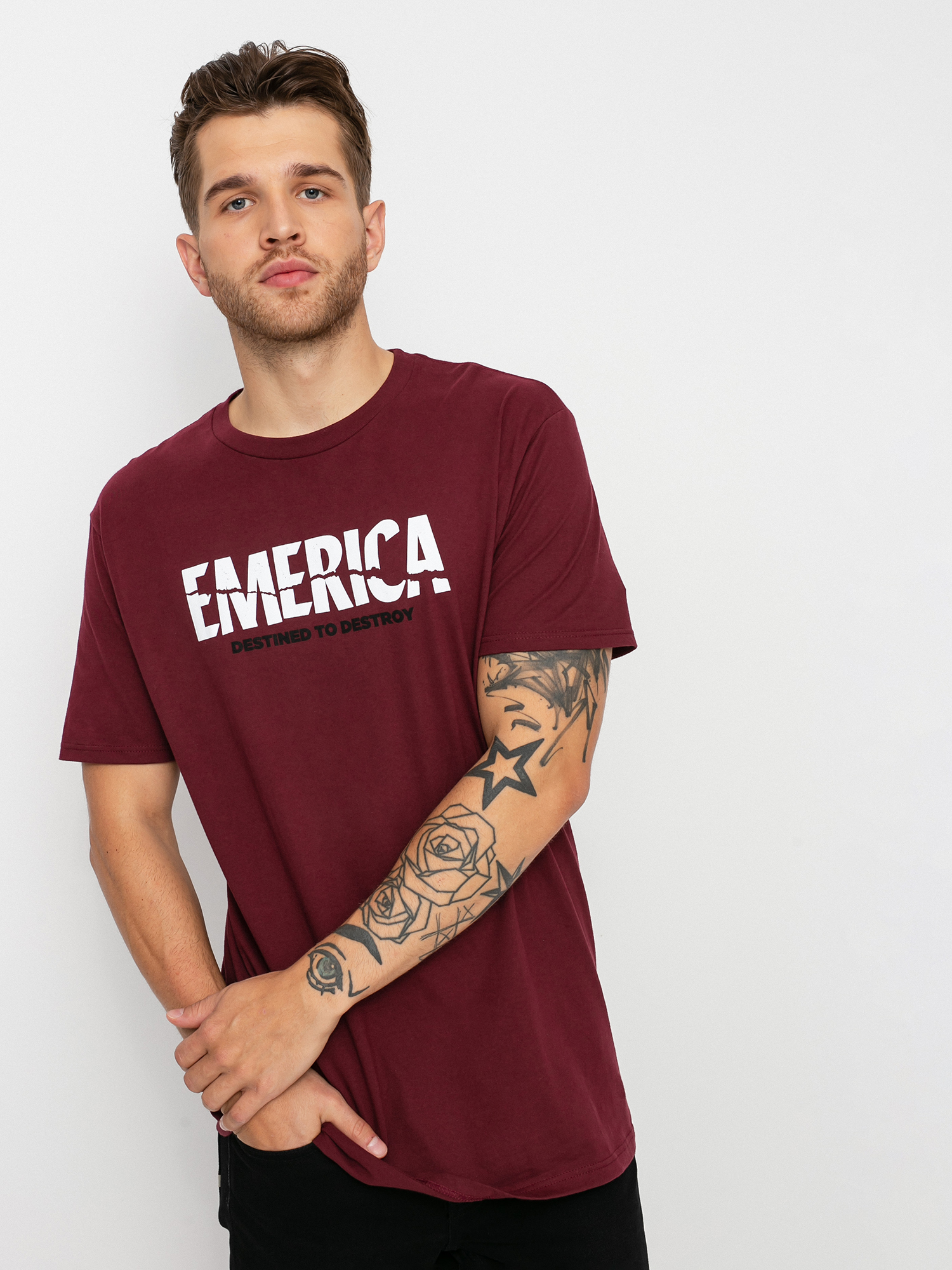 T-shirt Emerica Psycho (brick)