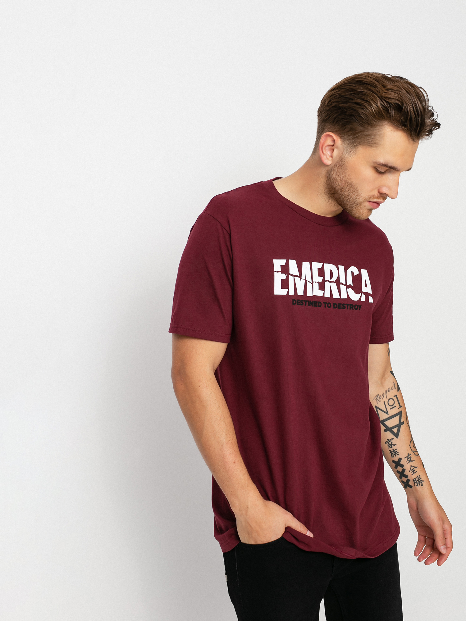 T-shirt Emerica Psycho (brick)