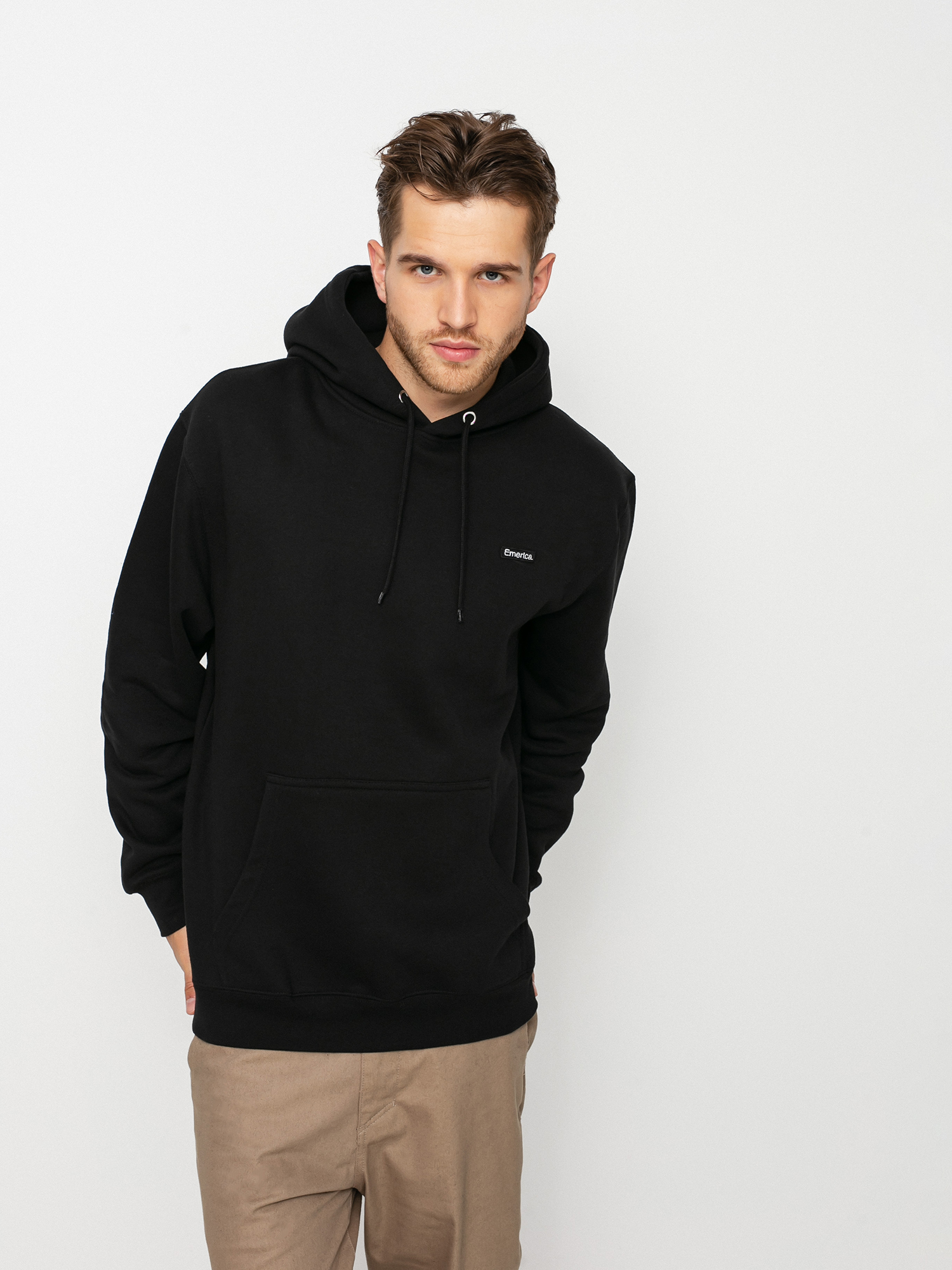 Bluza z kapturem Emerica Micro Pure Patch HD (black)