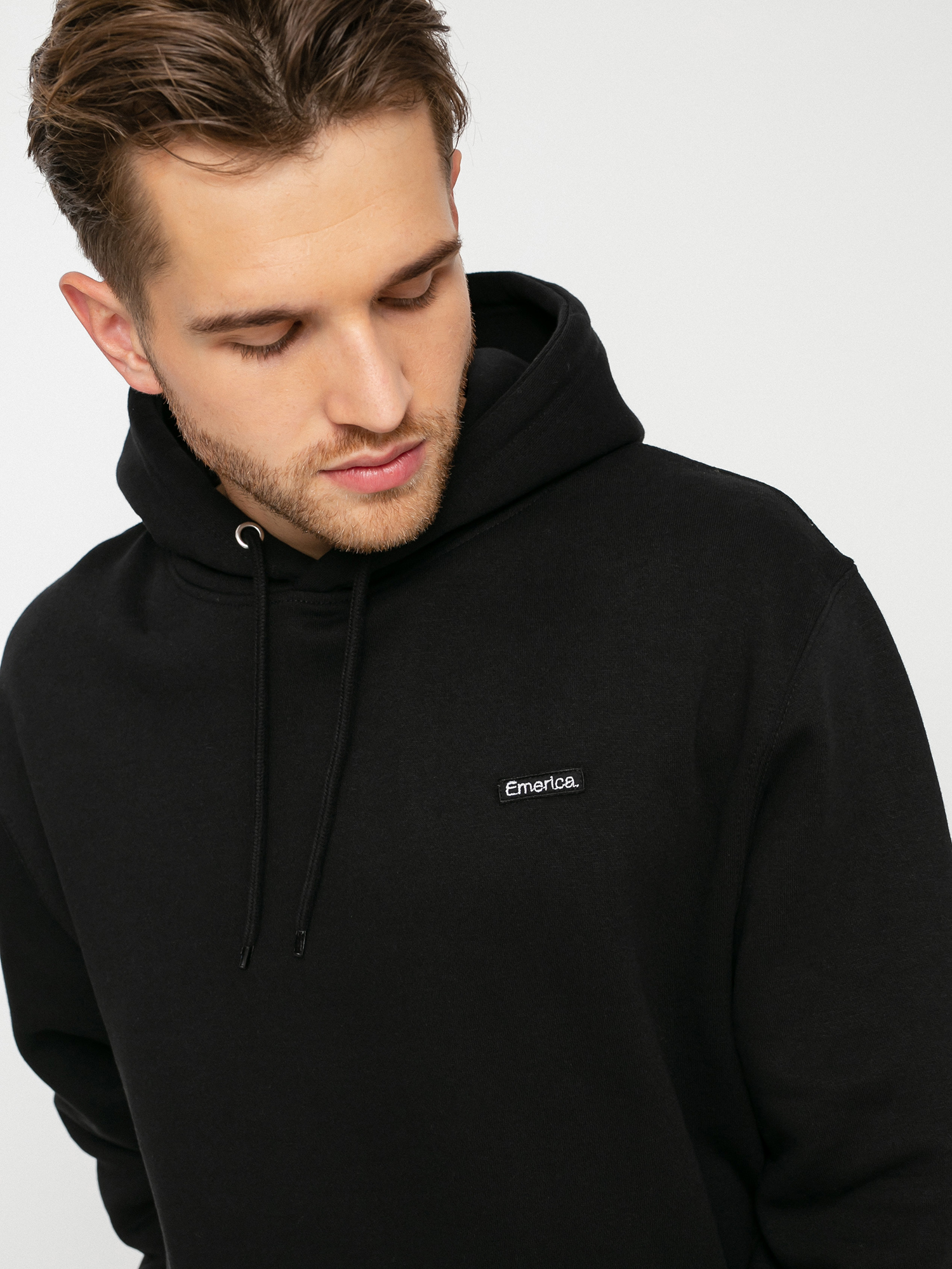 Bluza z kapturem Emerica Micro Pure Patch HD (black)