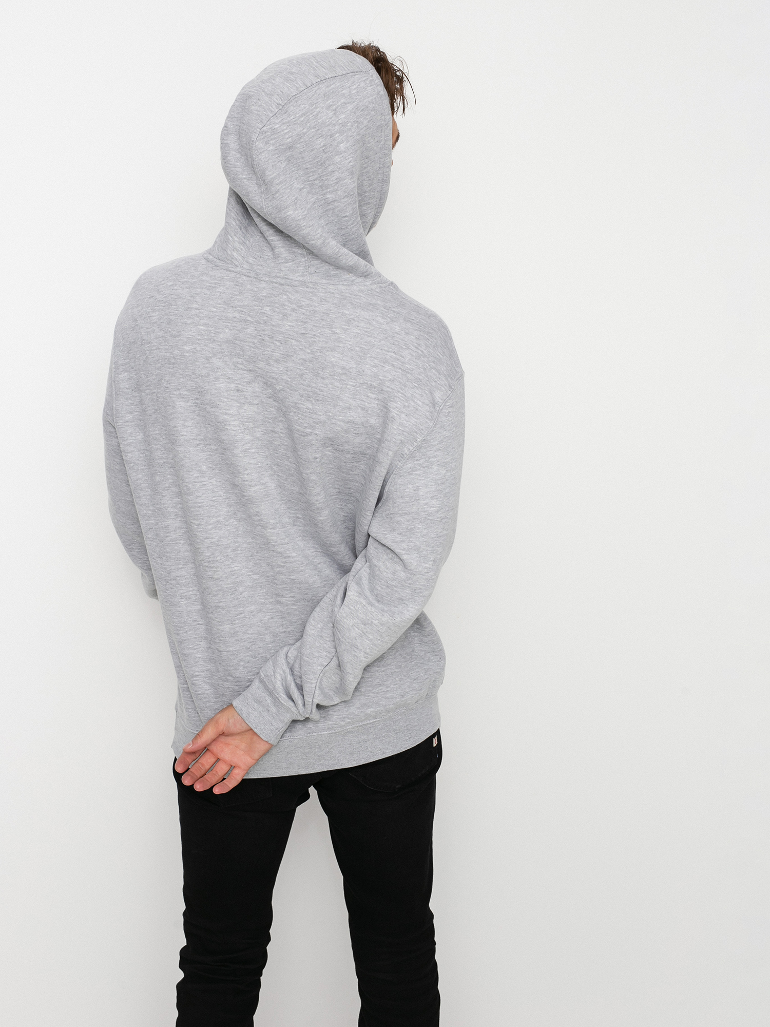 Bluza z kapturem Emerica Micro Pure Patch HD (grey/heather)