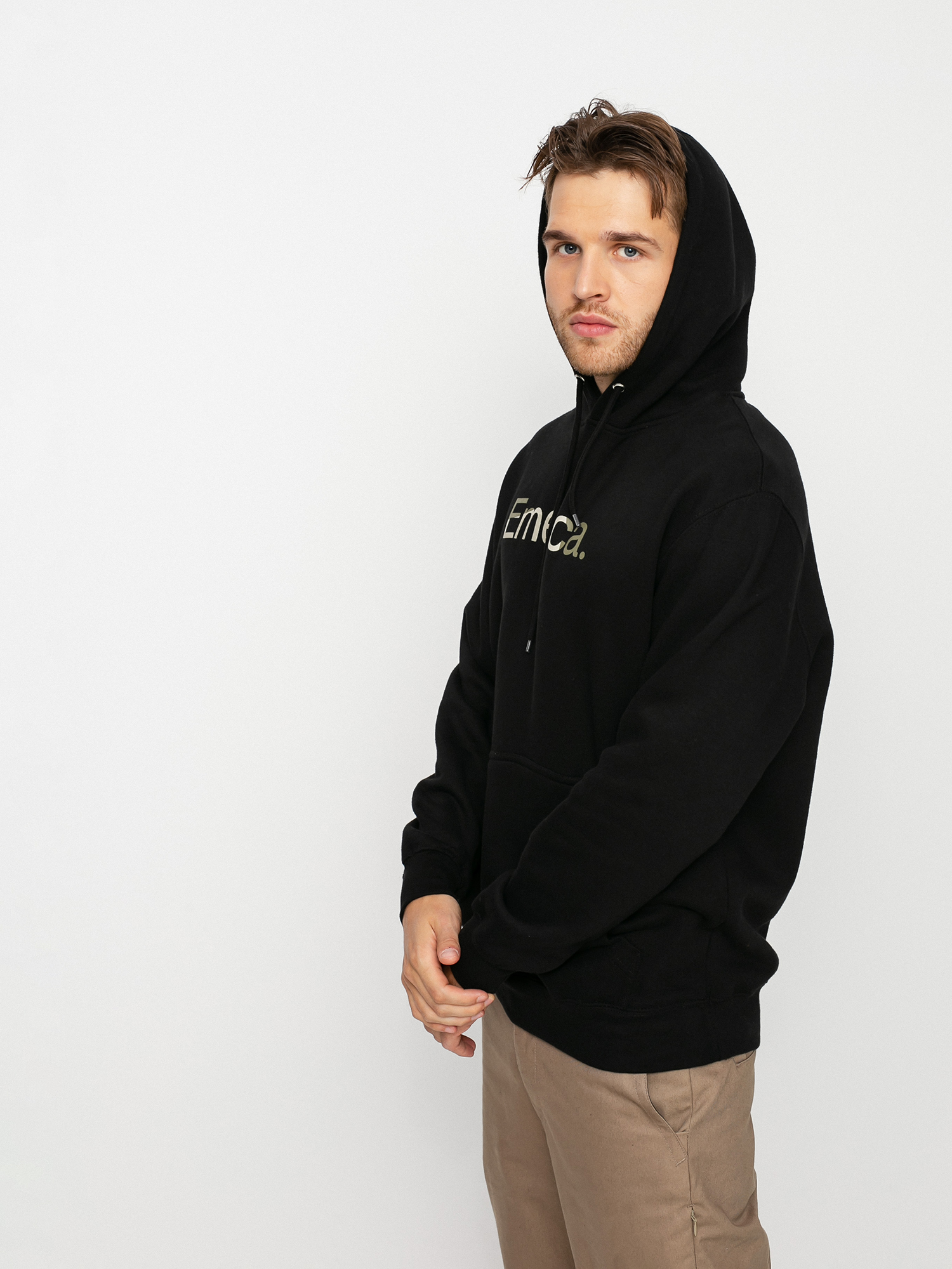Bluza z kapturem Emerica Pure Logo HD (black/camo)