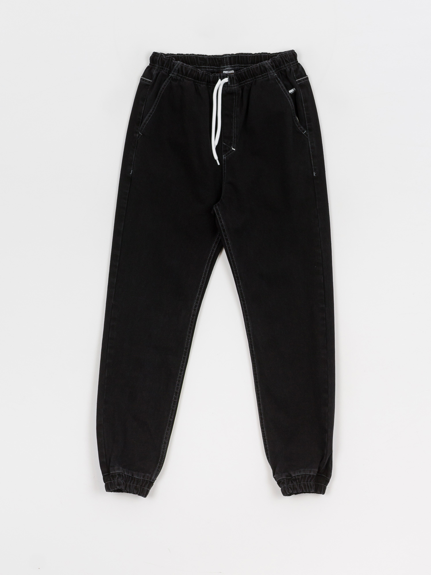 Spodnie MassDnm Signature Joggers Jeans (black rinse)