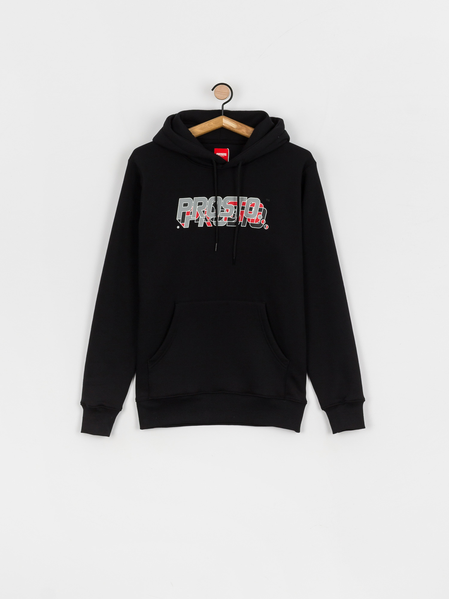 Bluza z kapturem Prosto Year HD (Black)