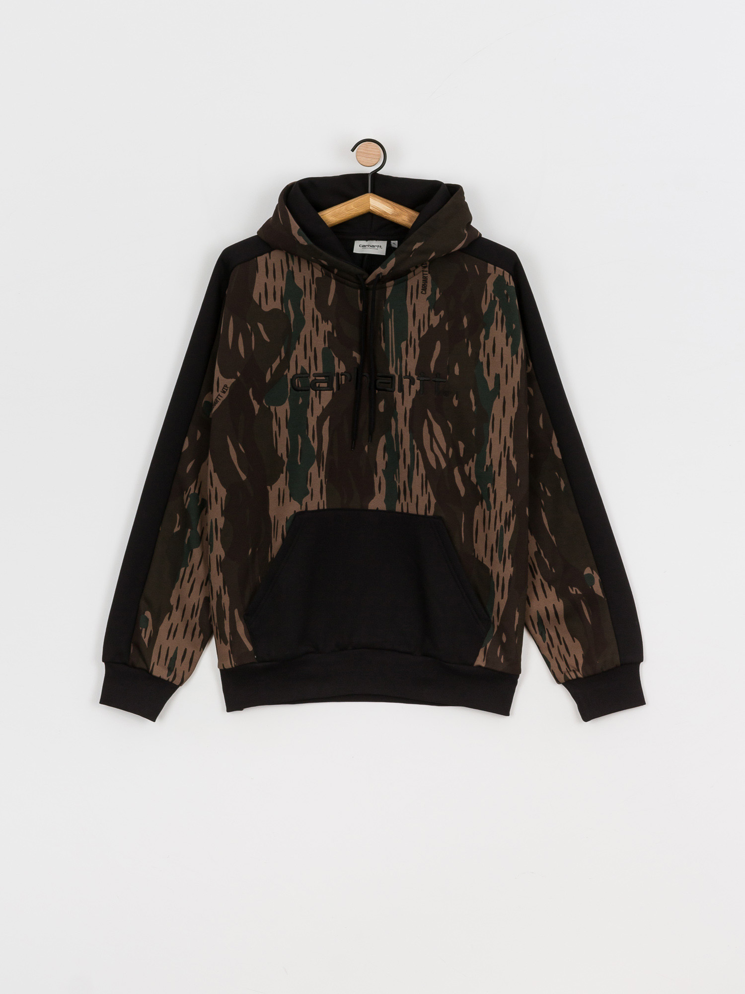 Bluza z kapturem Carhartt WIP Tonare HD (camo unite/black/black)