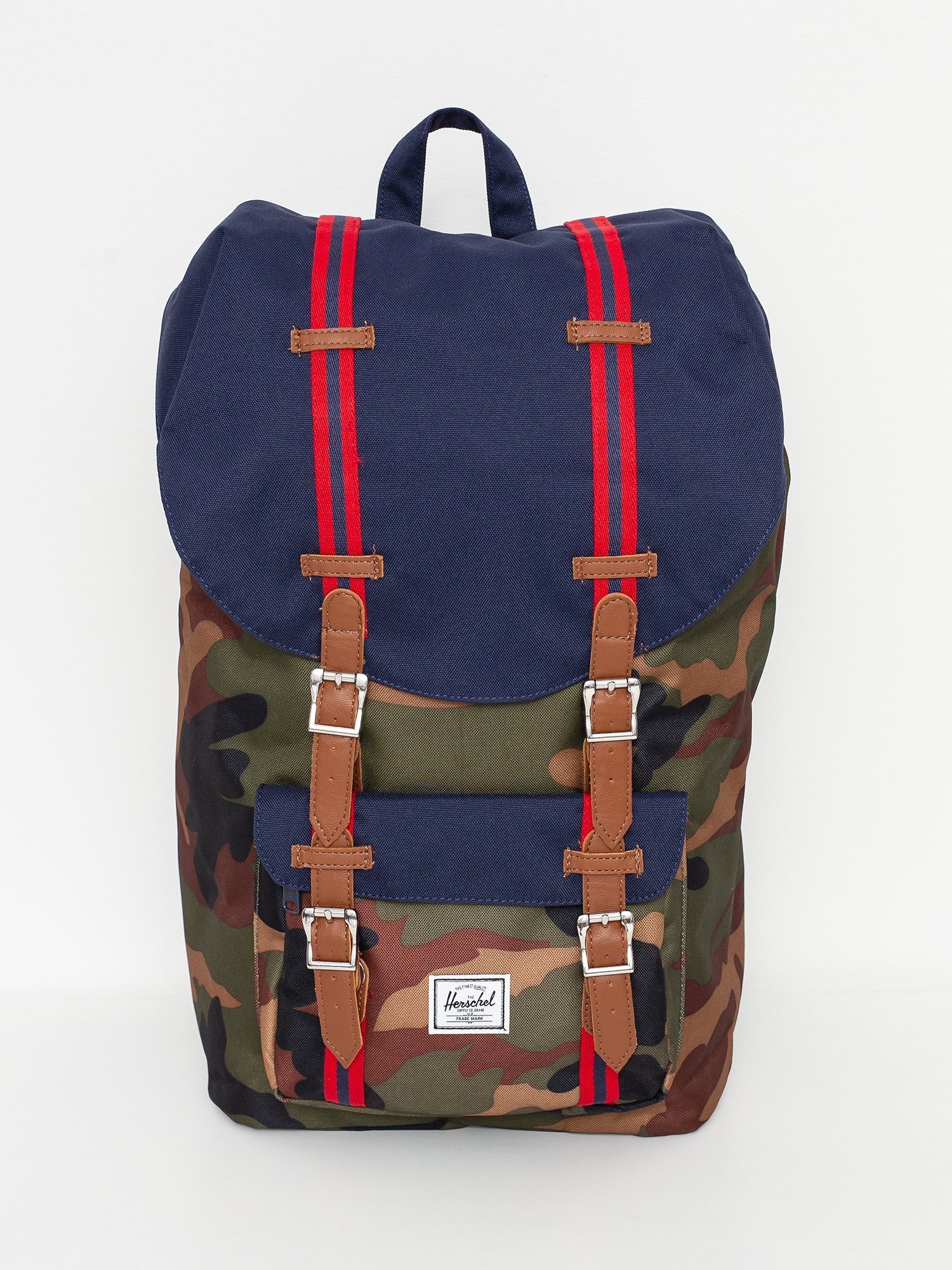 Plecak Herschel Supply Co. Little America (woodland camo/peacoat/tan)