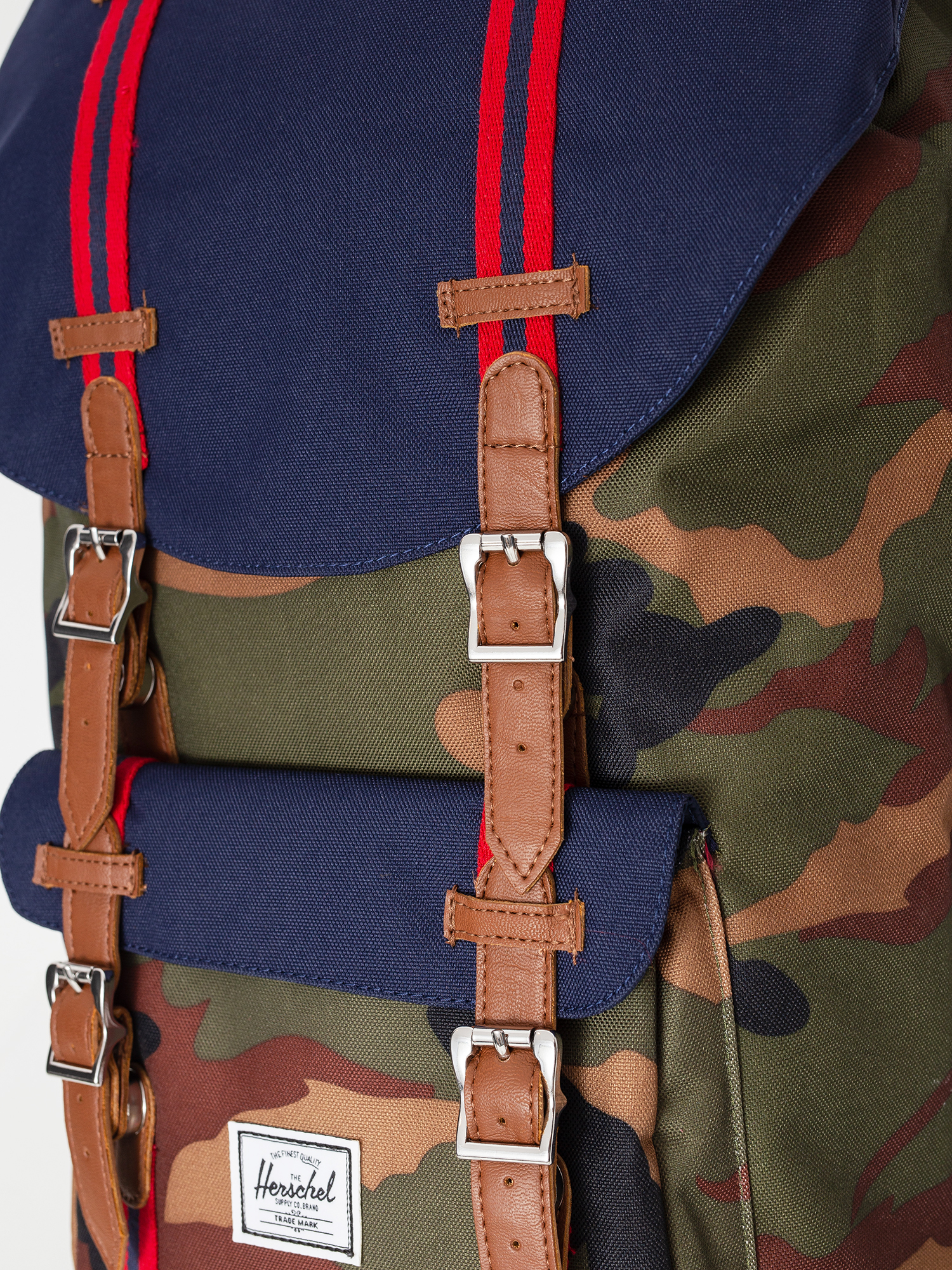 Plecak Herschel Supply Co. Little America (woodland camo/peacoat/tan)