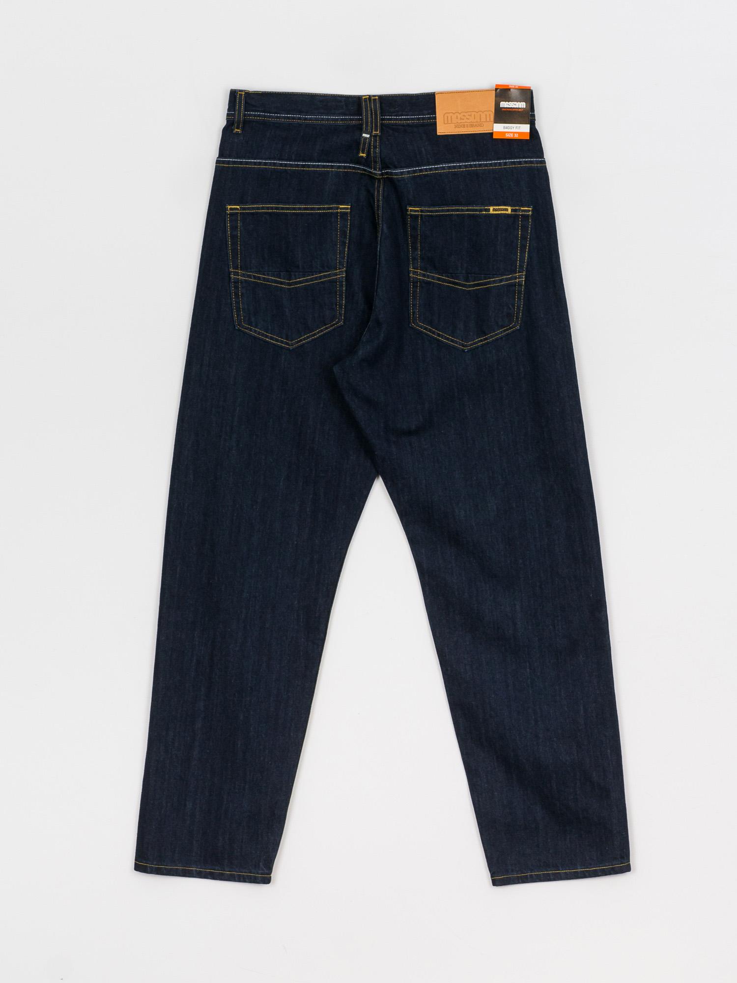 Spodnie MassDnm Slang Jeans Baggi Fit (Dark Blue)