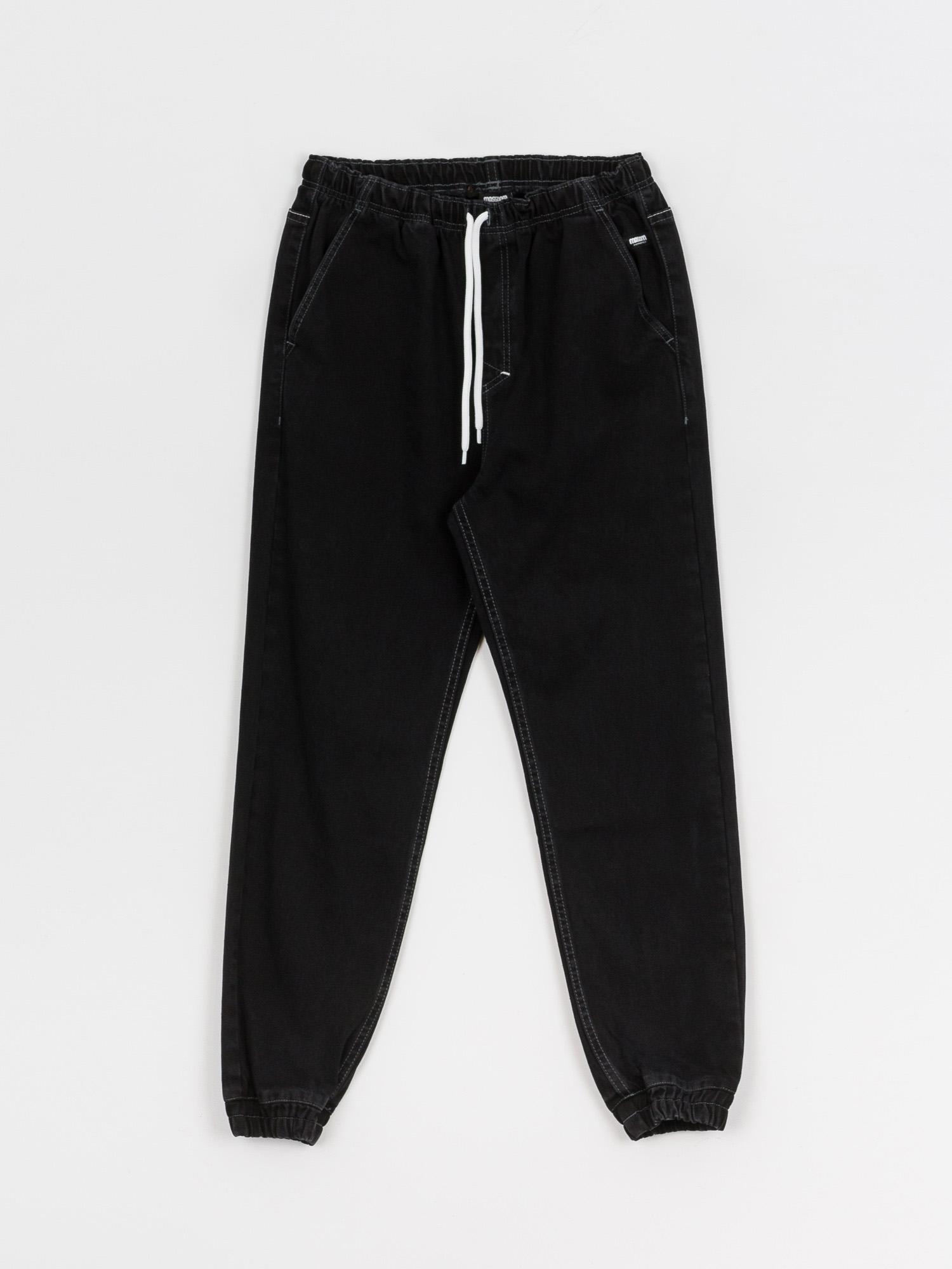 Spodnie MassDnm Signature Joggers Jeans (black rinse)
