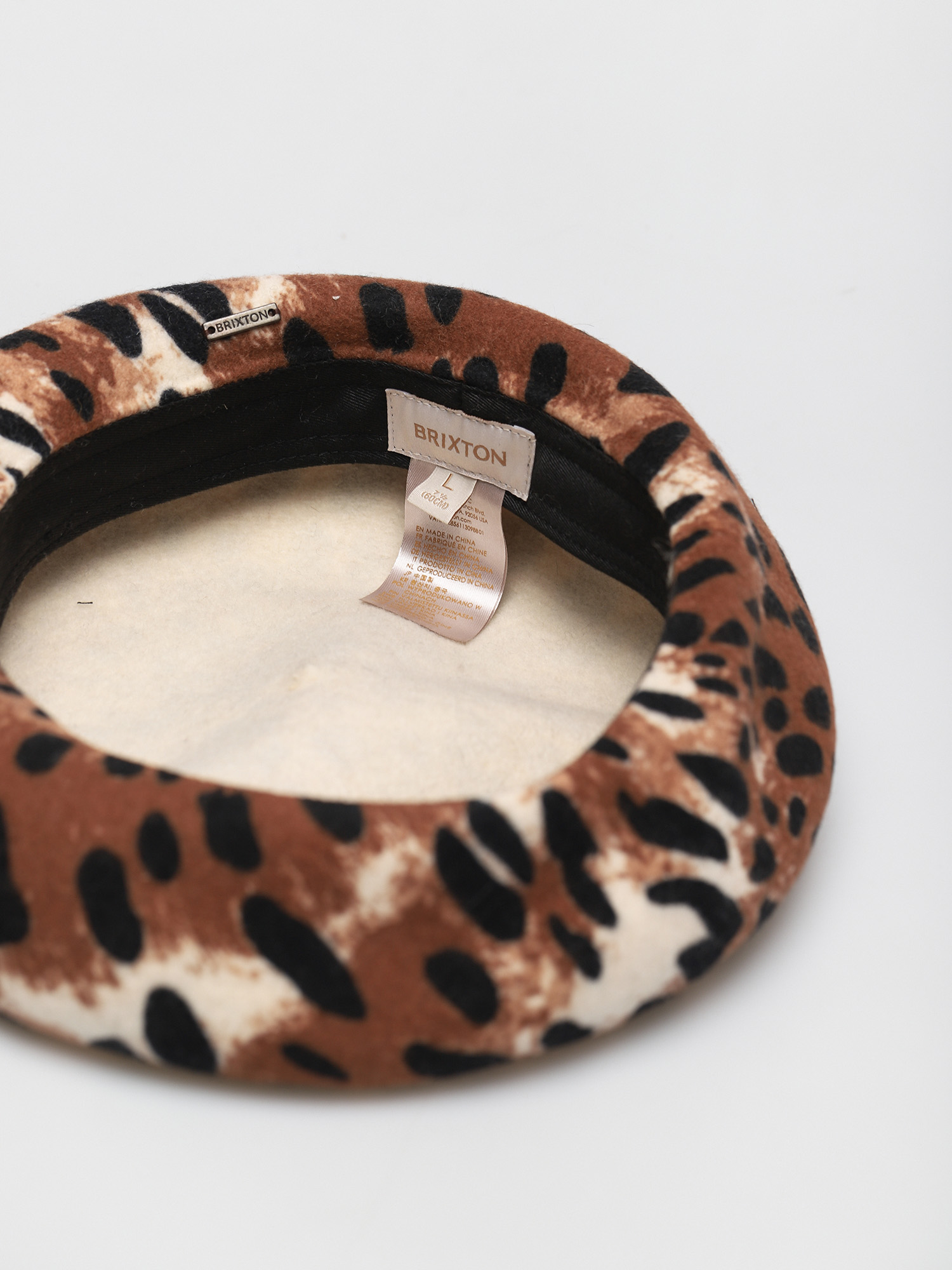 Beret Brixton Audrey Beret Wmn (leopard)