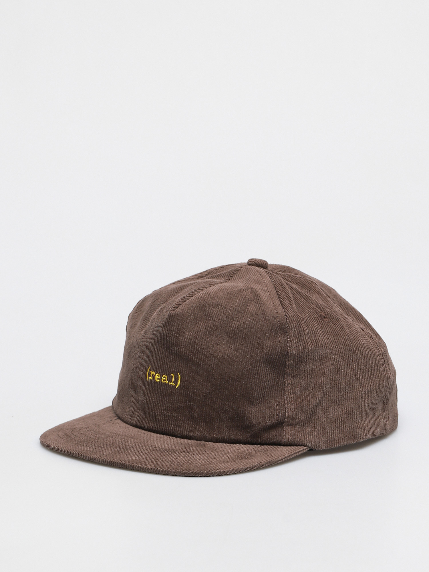 Czapka z daszkiem Real Lower (brown/yellow)