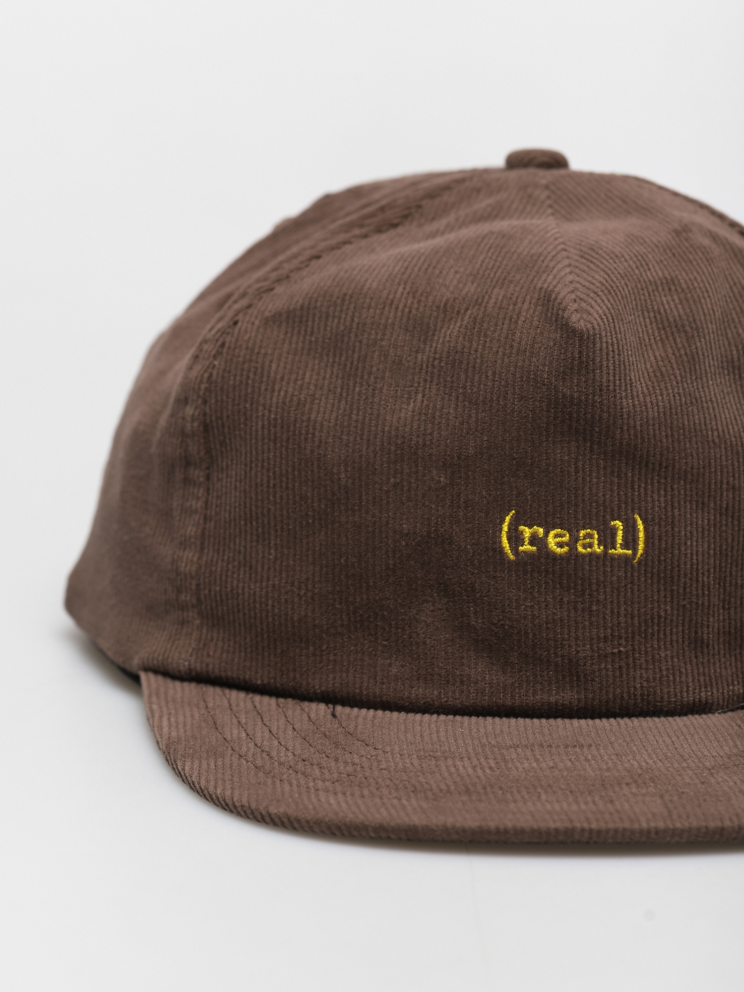 Czapka z daszkiem Real Lower (brown/yellow)