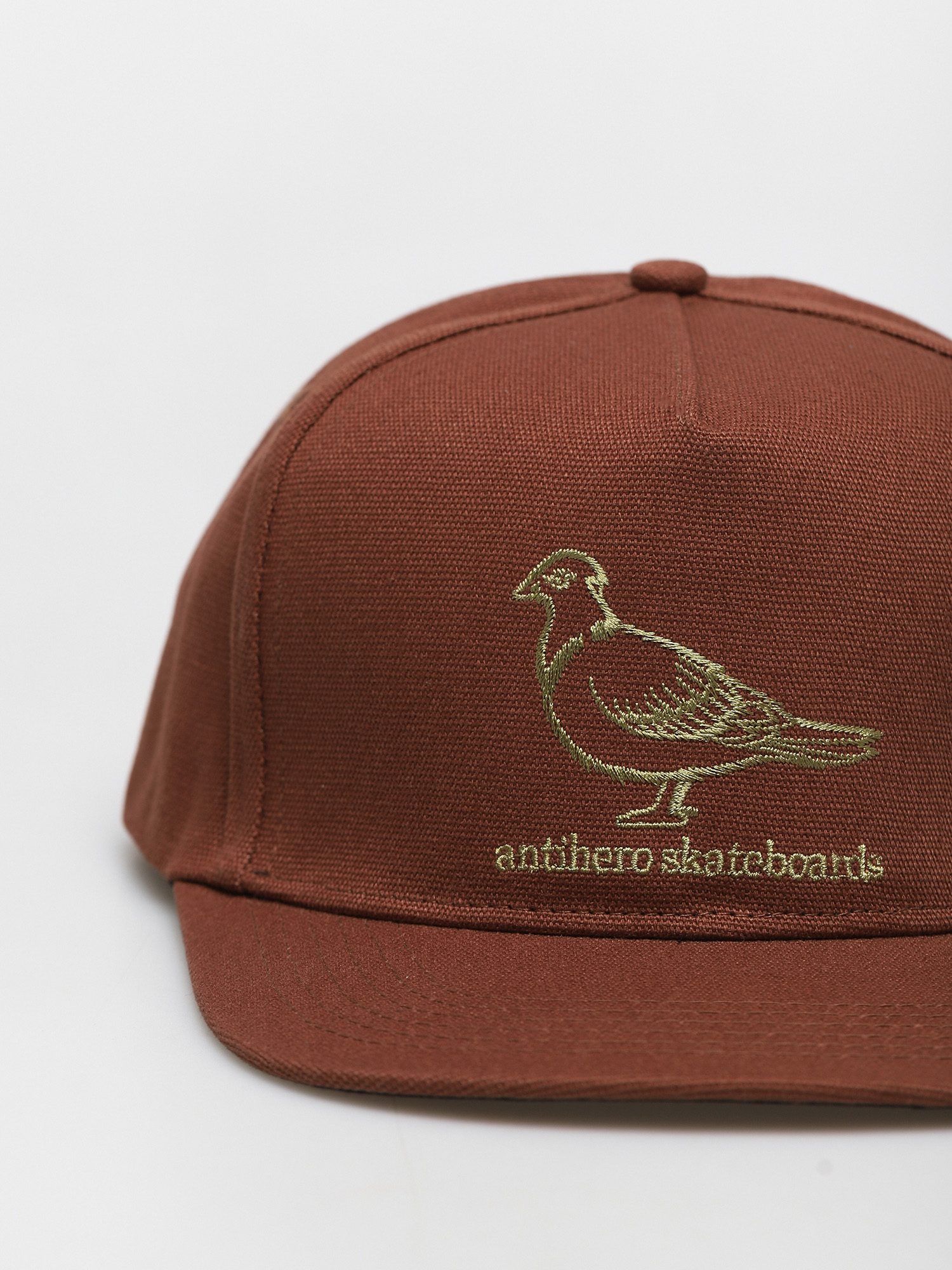 Czapka z daszkiem Antihero Adj Basic Pigeon Snapback (brown/khaki)