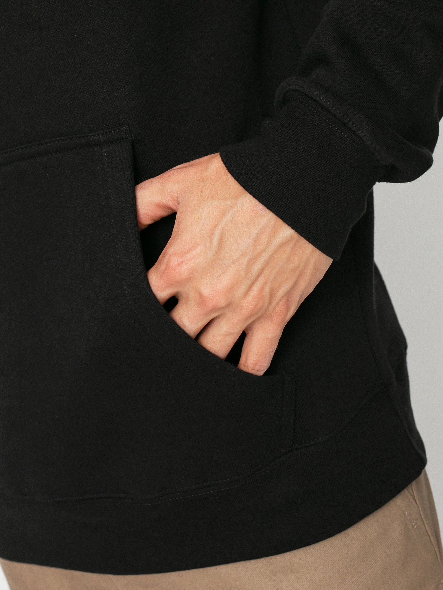 Bluza z kapturem eS Mini Script HD (black)