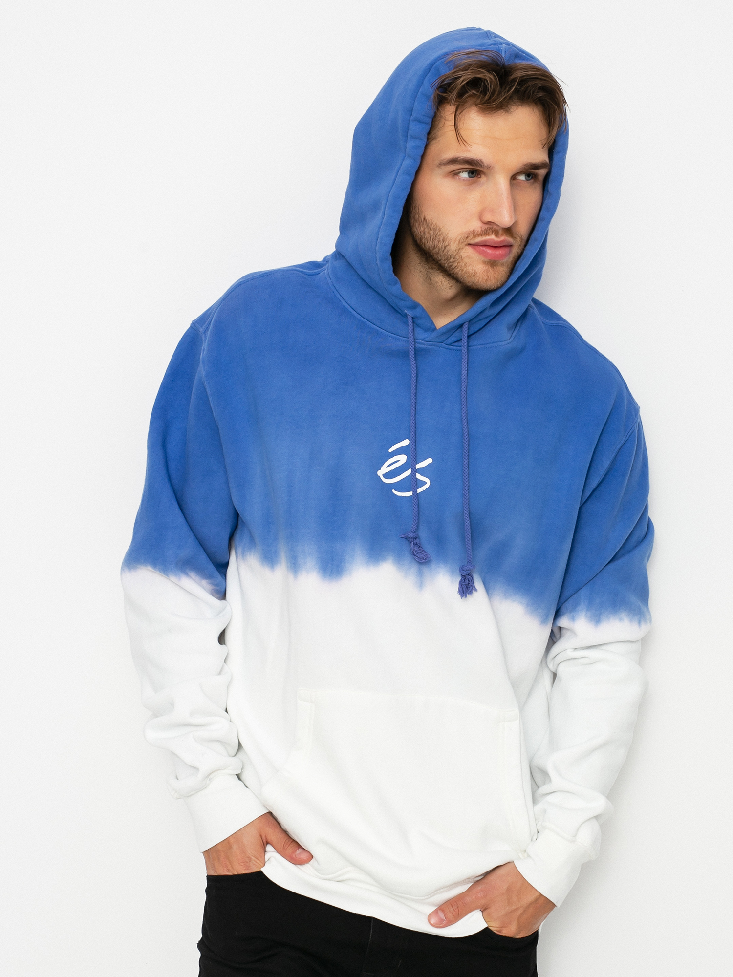 Bluza z kapturem eS Mini Script Tiedye HD (tie dye)