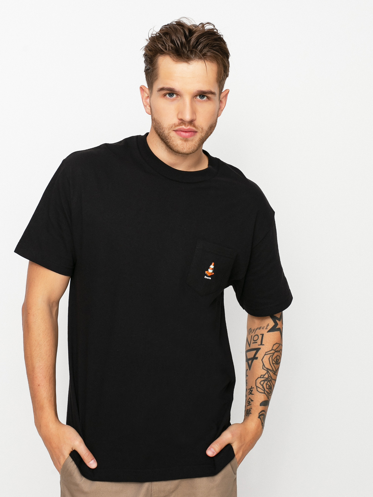 T-shirt Emerica Streets Pocket (black)