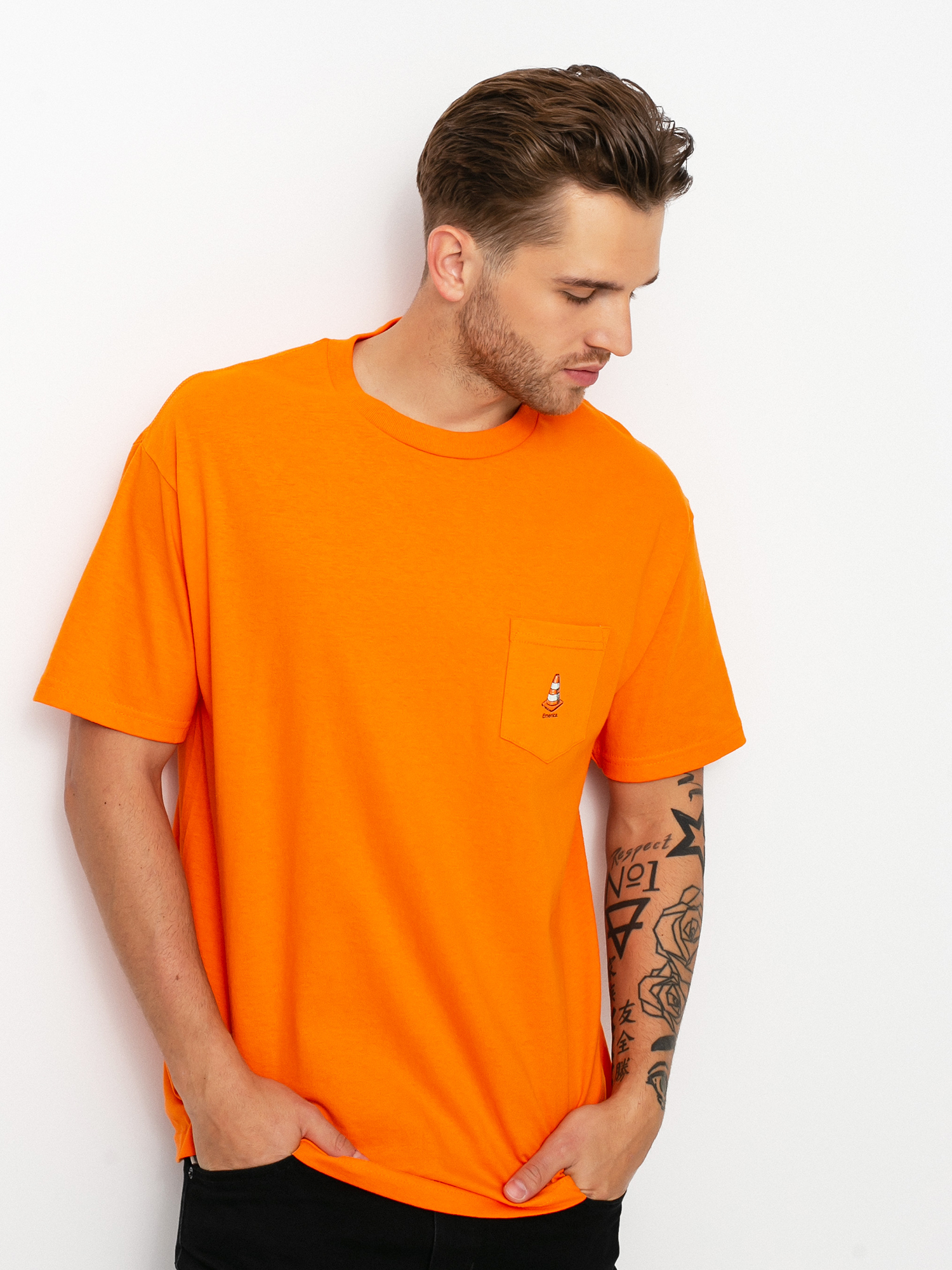 T-shirt Emerica Streets Pocket (orange)