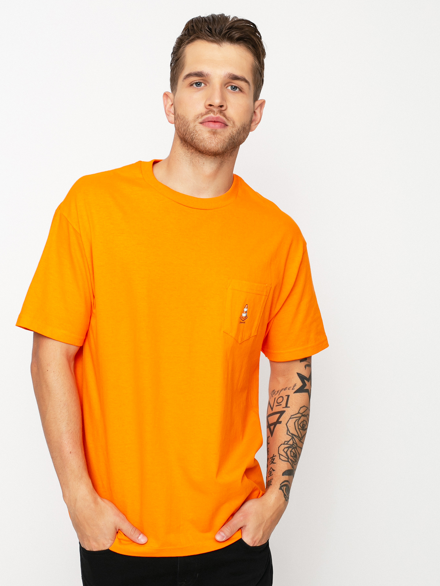 T-shirt Emerica Streets Pocket (orange)