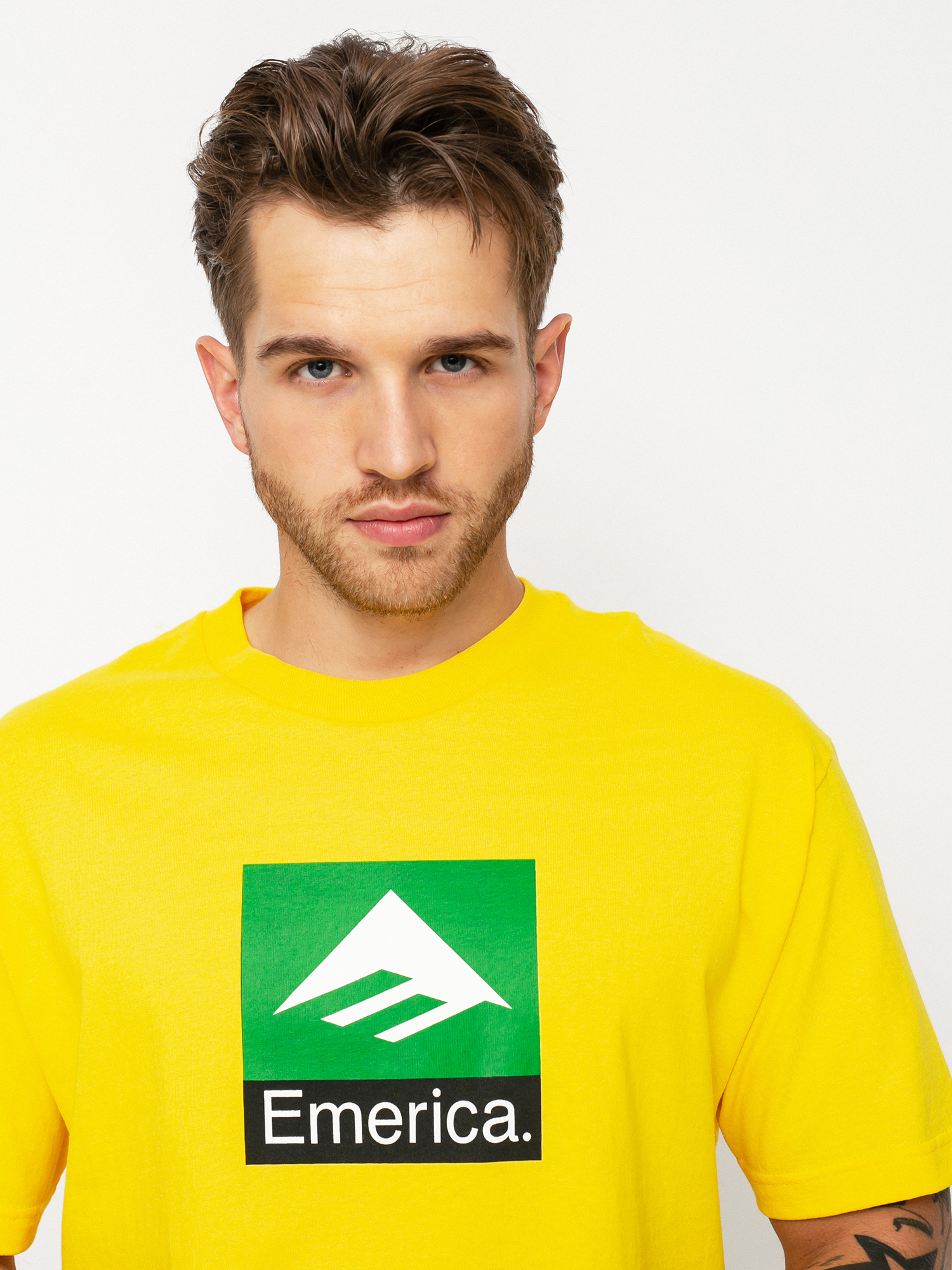 T-shirt Emerica Classic Combo (yellow)