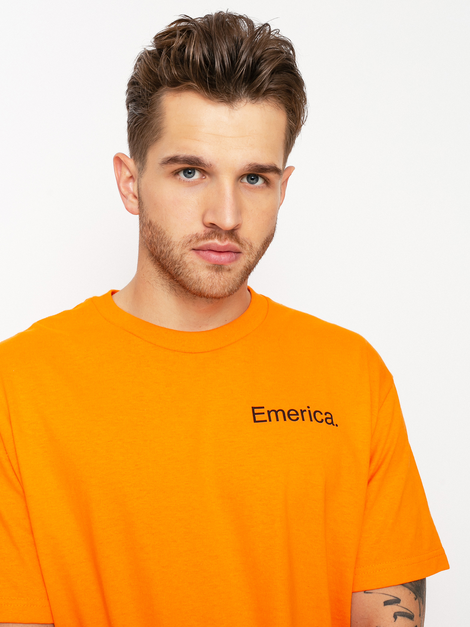 T-shirt Emerica Pure Logo (orange/black)