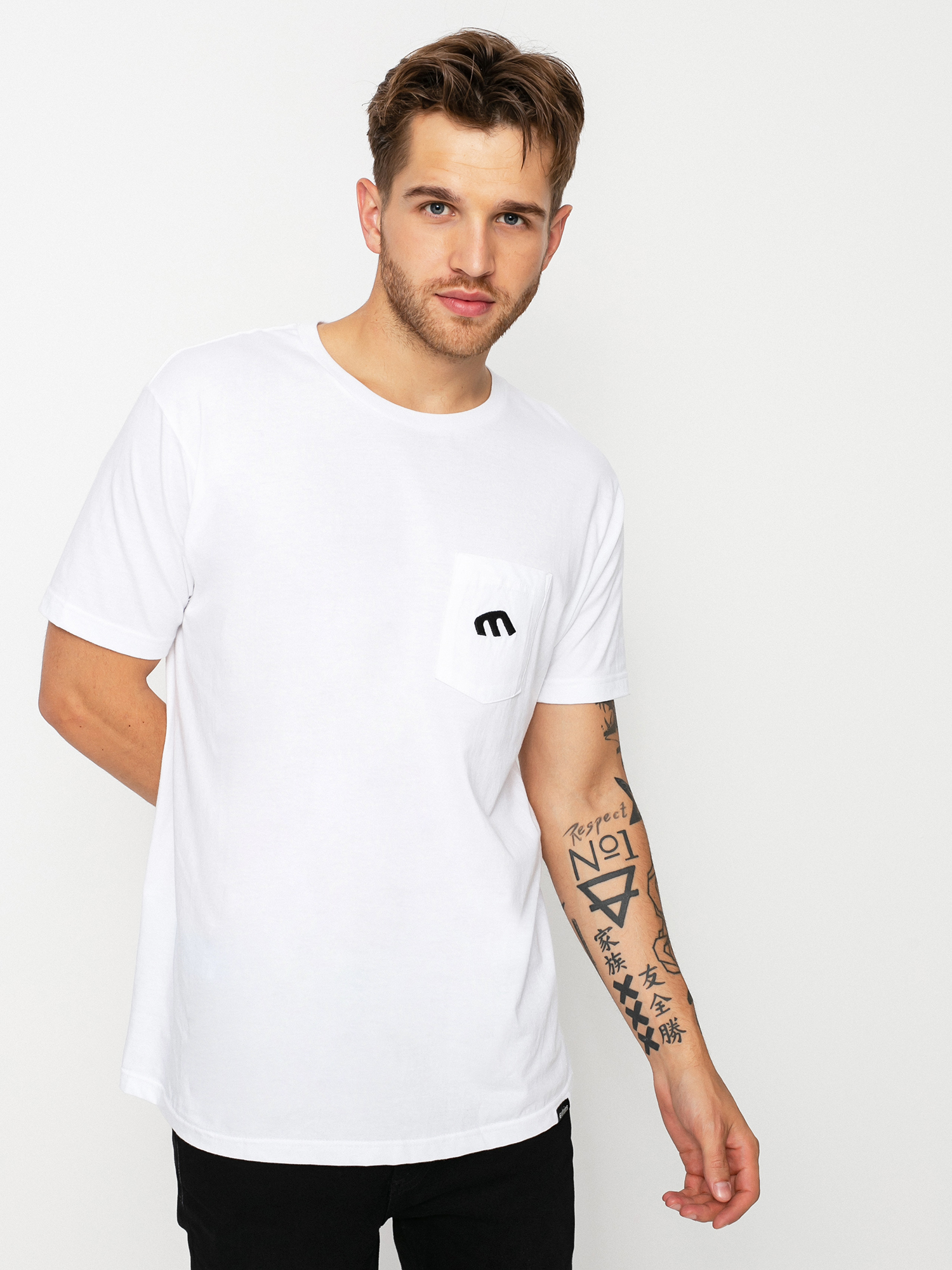 T-shirt Etnies Style E Pocket (white)