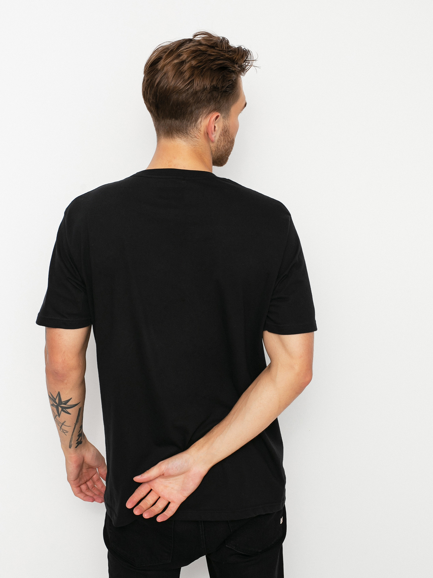 T-shirt Etnies Style E Pocket (black/yellow)