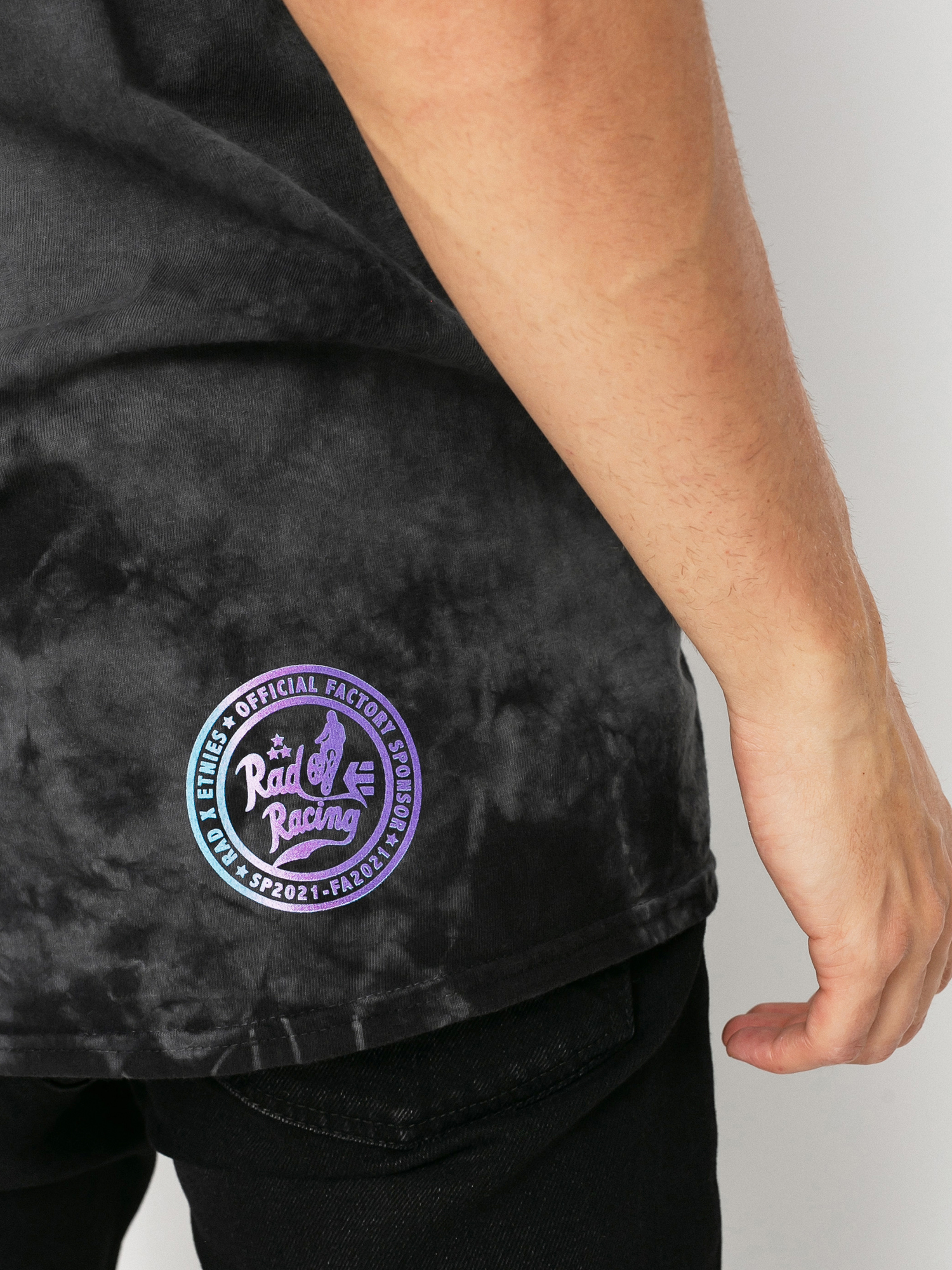 T-shirt Etnies Rad Wash (black/purple)