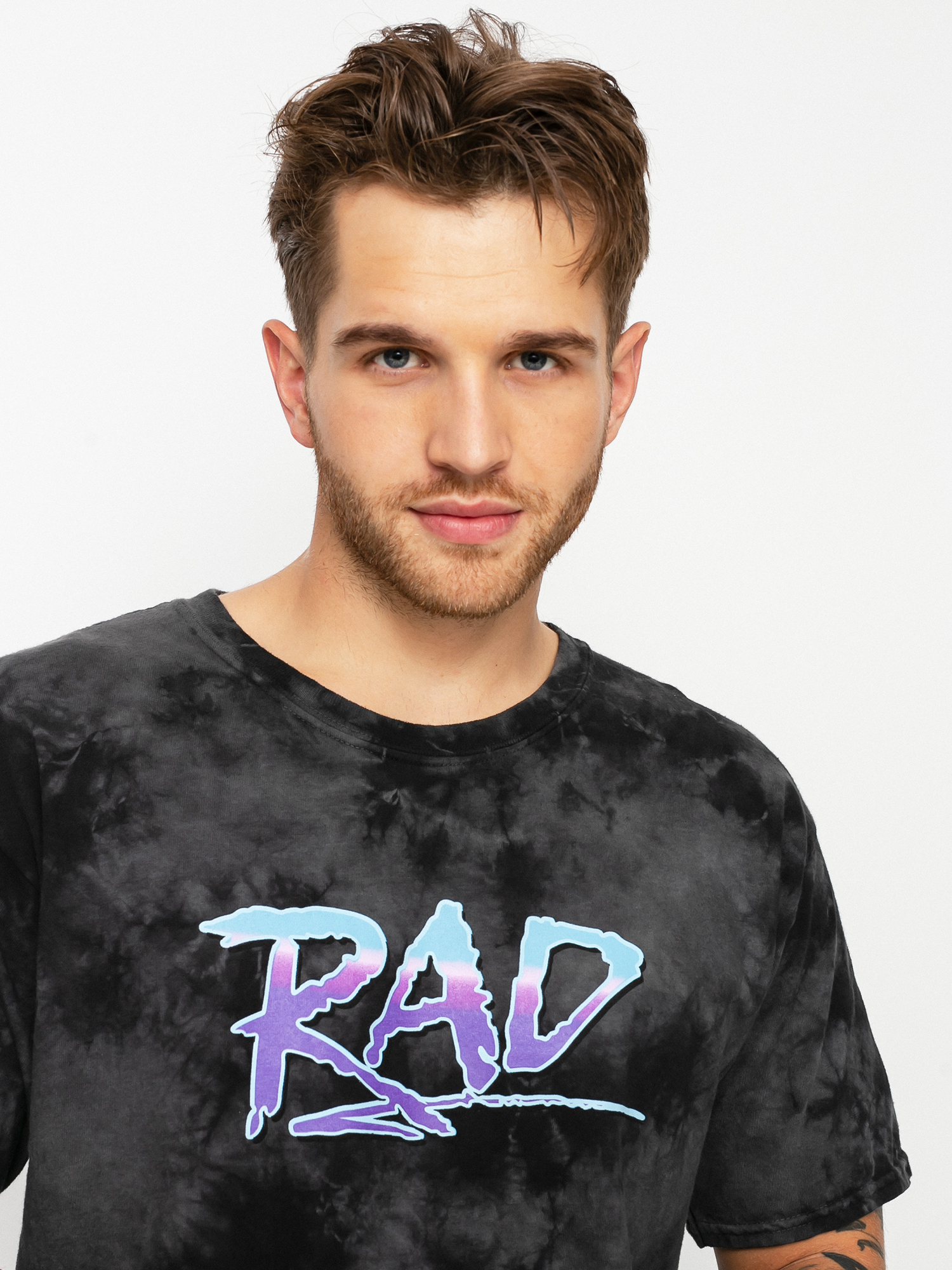 T-shirt Etnies Rad Wash (black/purple)
