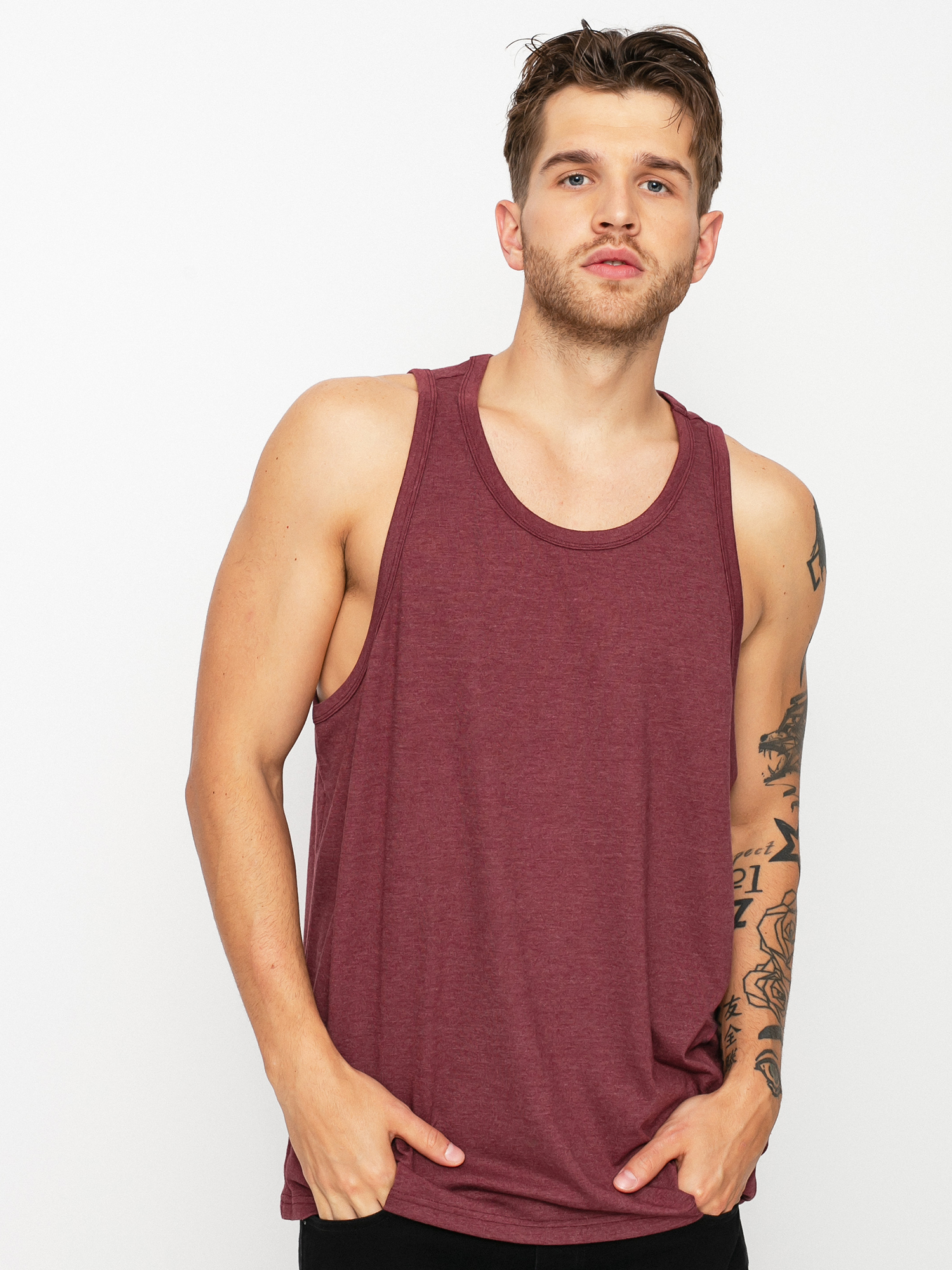 T-shirt Element Basic Tank (vint red heathe)