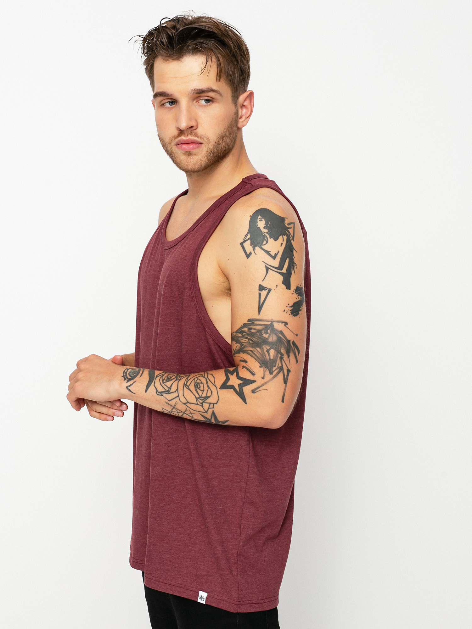 T-shirt Element Basic Tank (vint red heathe)