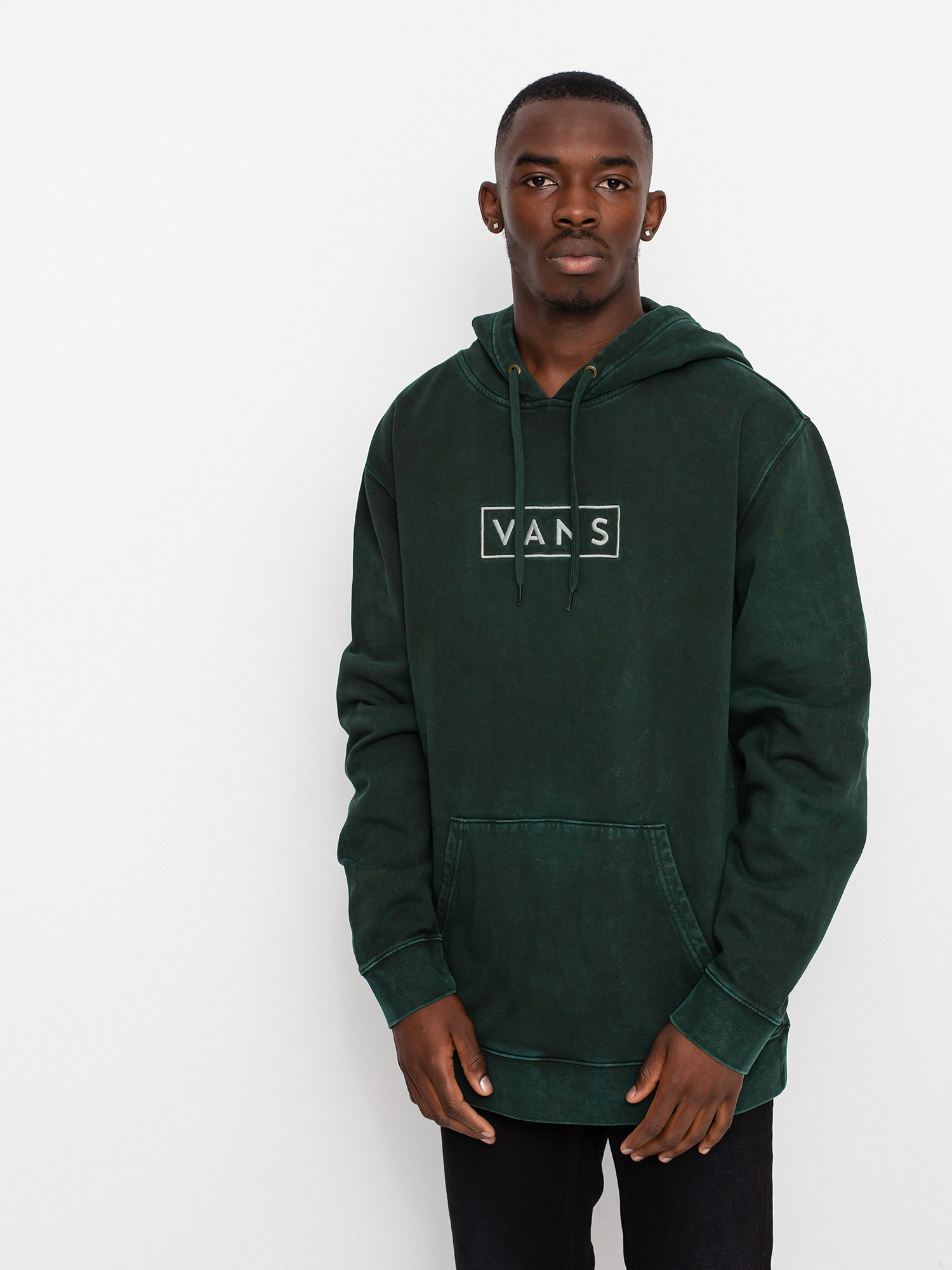 Bluza z kapturem Vans Easy Wash HD (scarab)