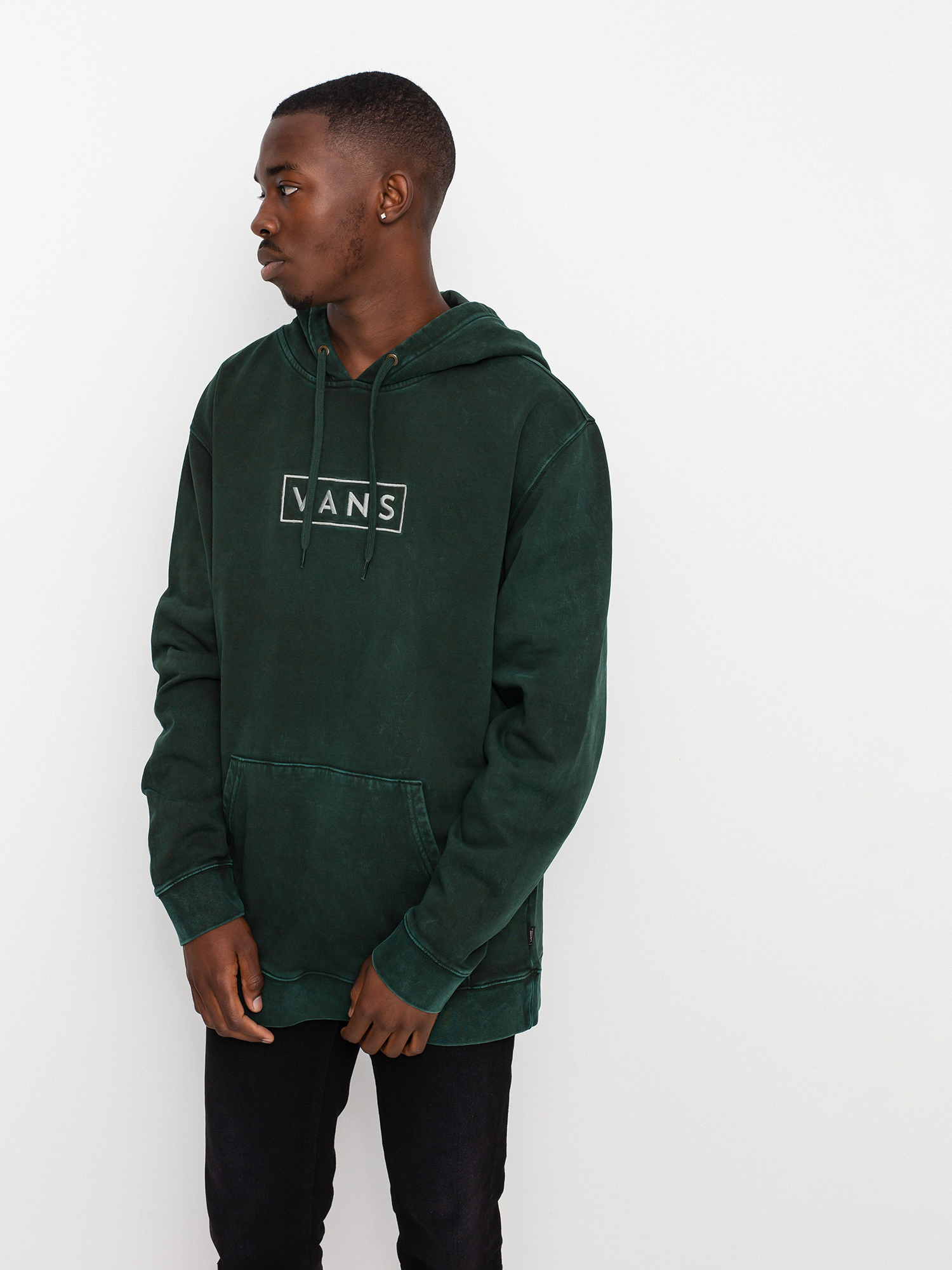 Bluza z kapturem Vans Easy Wash HD (scarab)