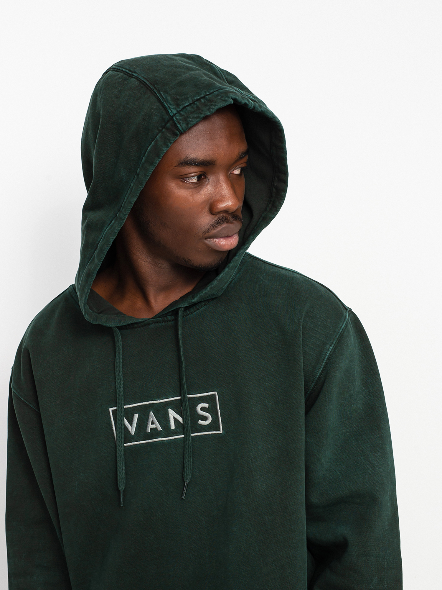Bluza z kapturem Vans Easy Wash HD (scarab)