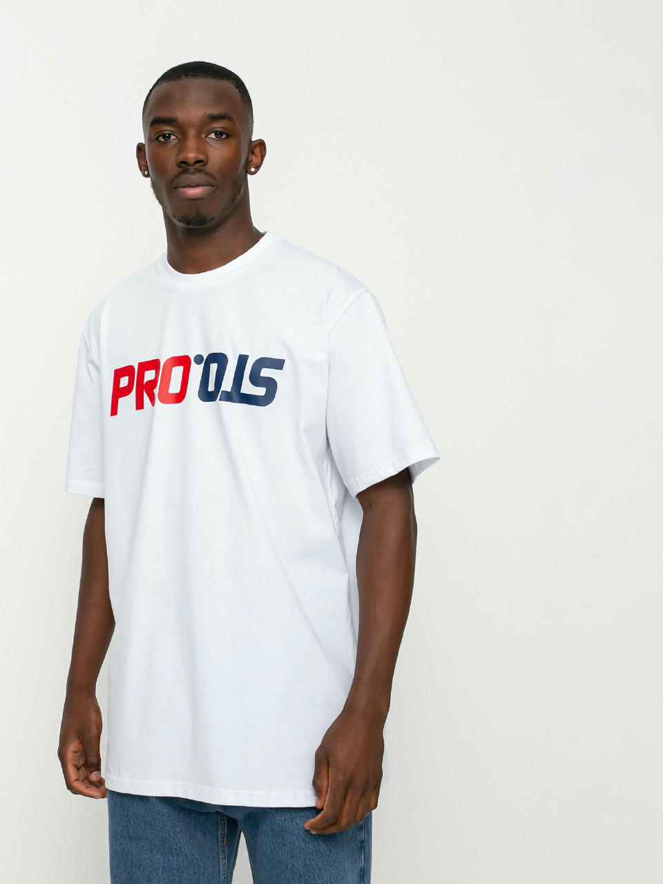 T-shirt Prosto Ups (white)