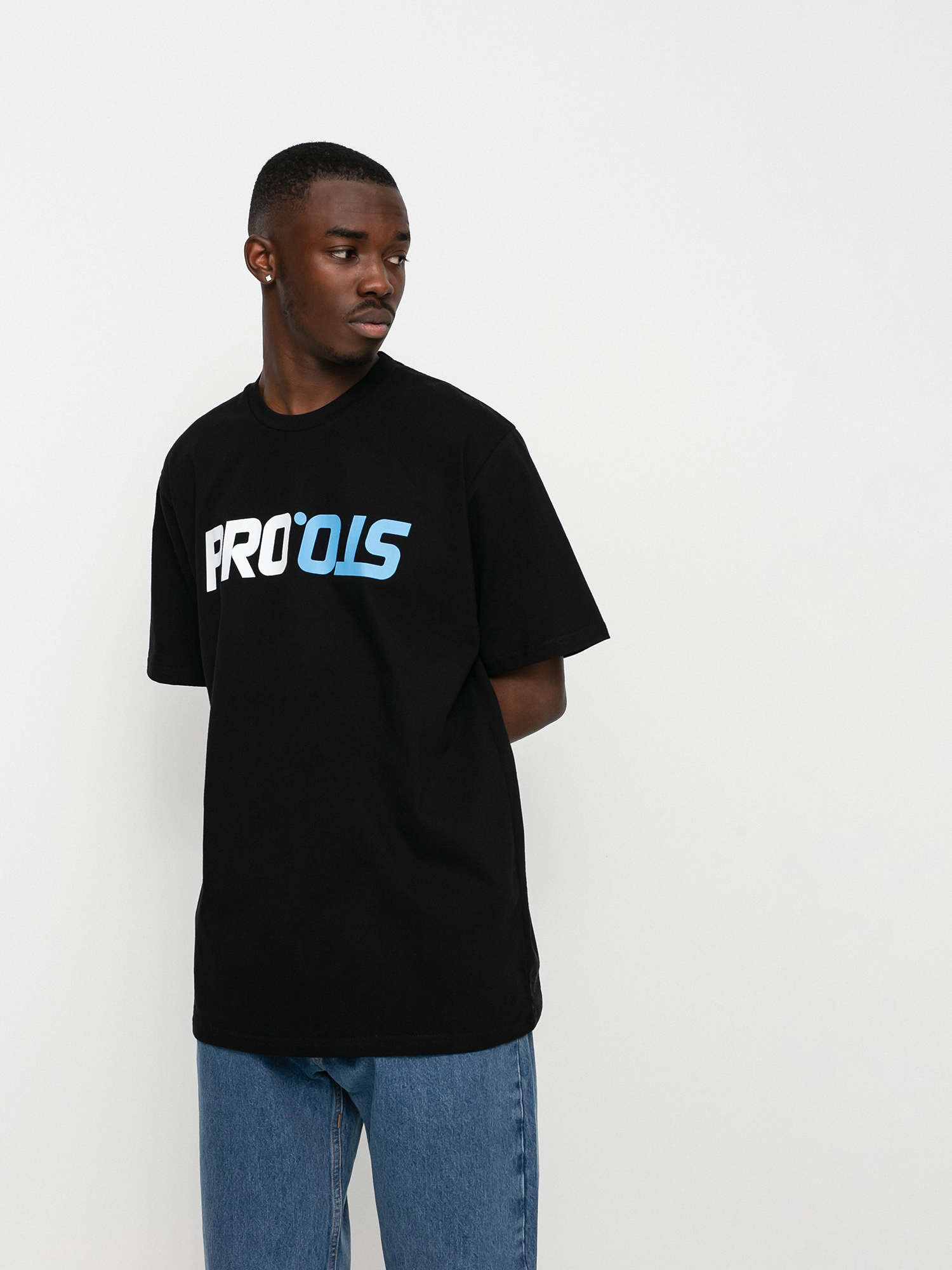 T-shirt Prosto Ups (black)