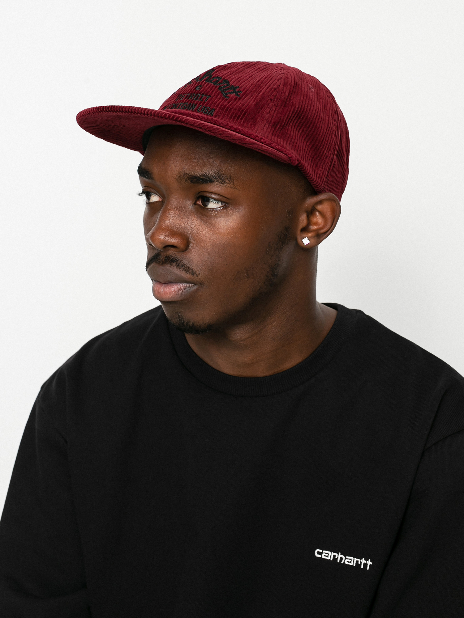 Czapka z daszkiem Carhartt WIP Dennis (jam/black)