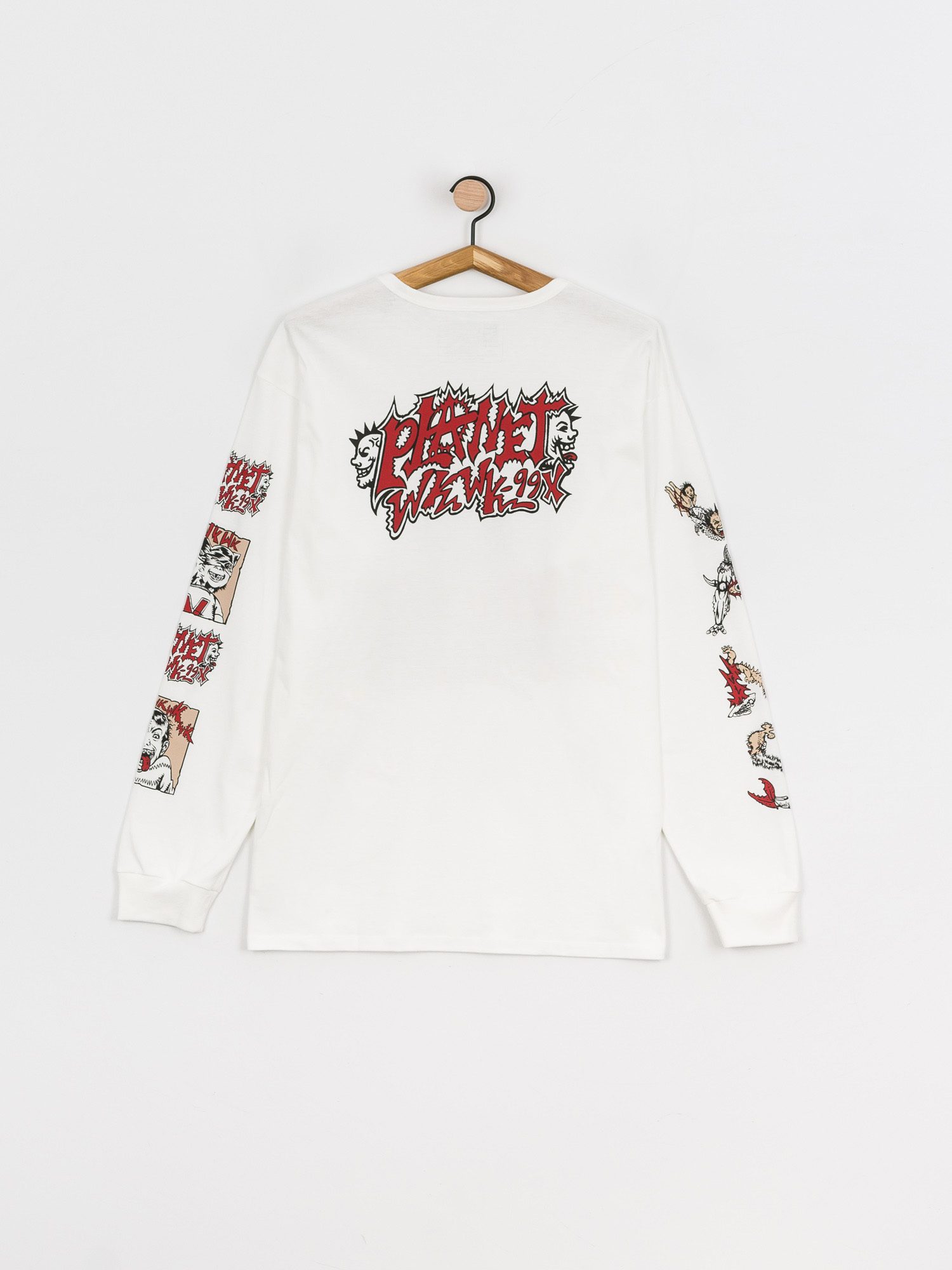 Longsleeve Vans Off The Wall Gallery Dwiky Ka (white)