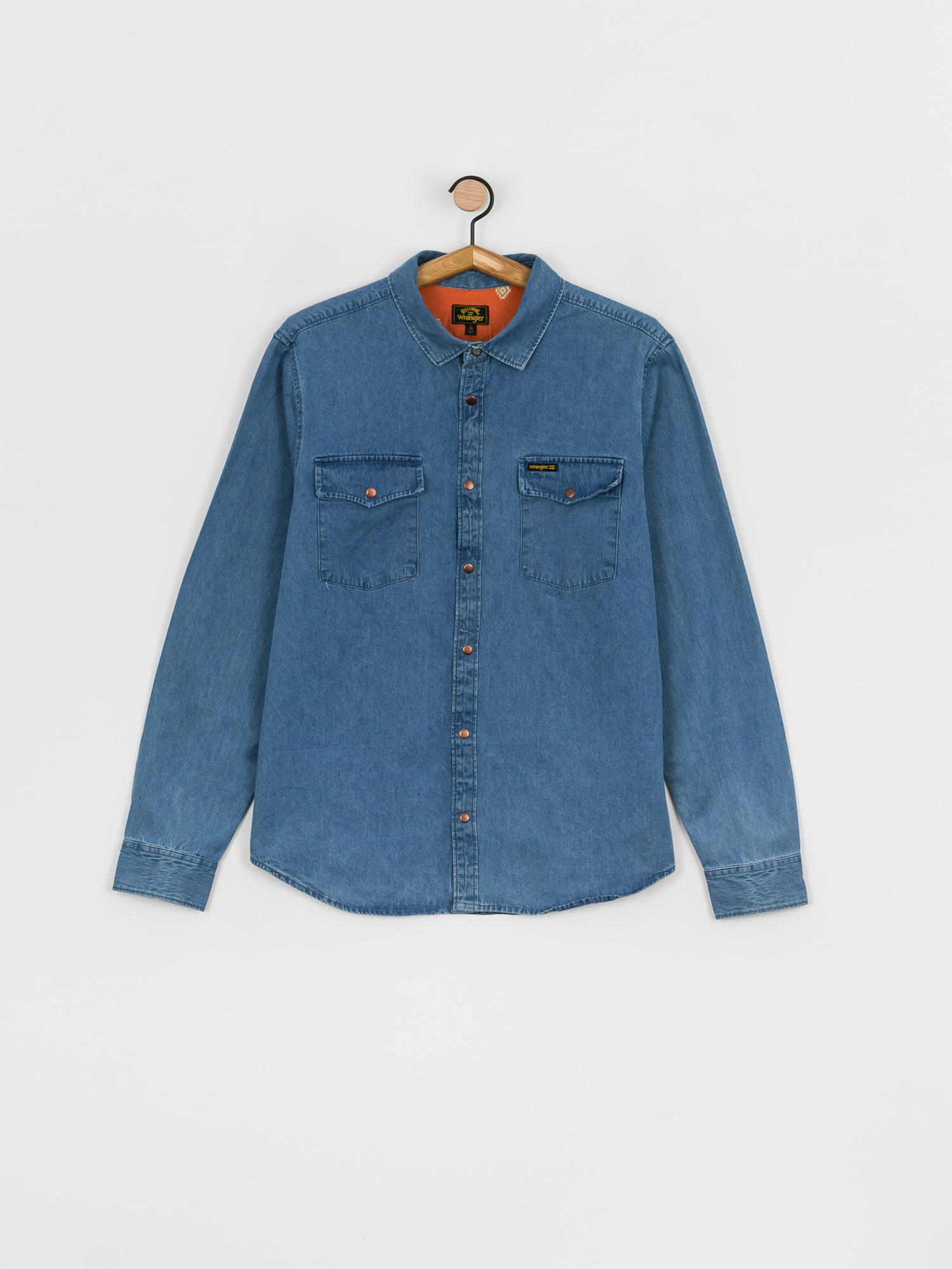 Koszula Billabong X Wrangler Morgan Denim (ocean blue)