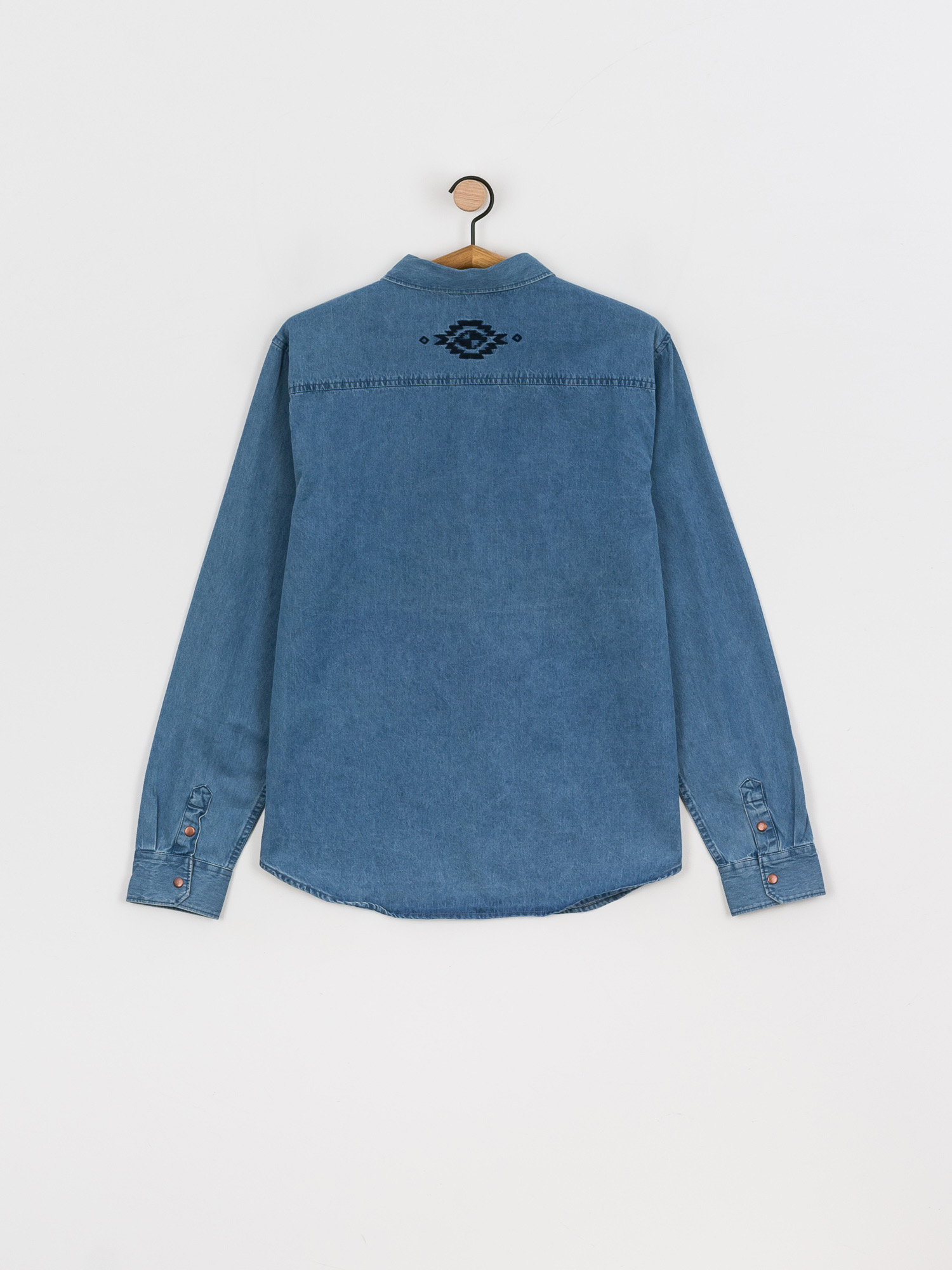 Koszula Billabong X Wrangler Morgan Denim (ocean blue)