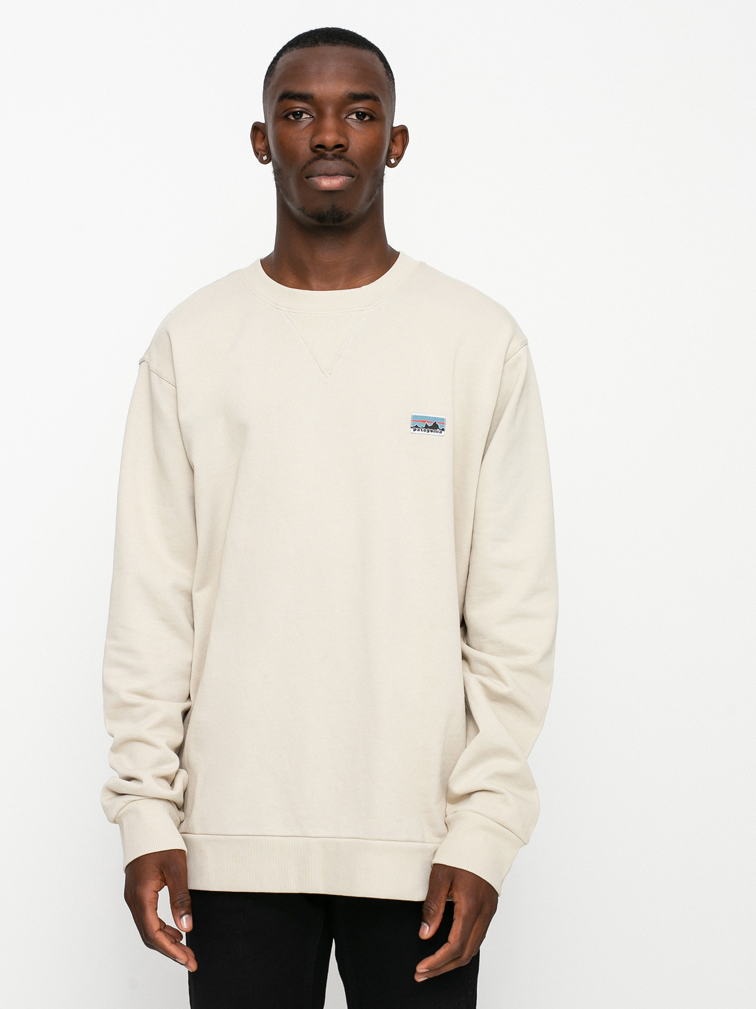 Bluza Patagonia Regenerative Organic Pilot Cotton Crewneck (pumice)