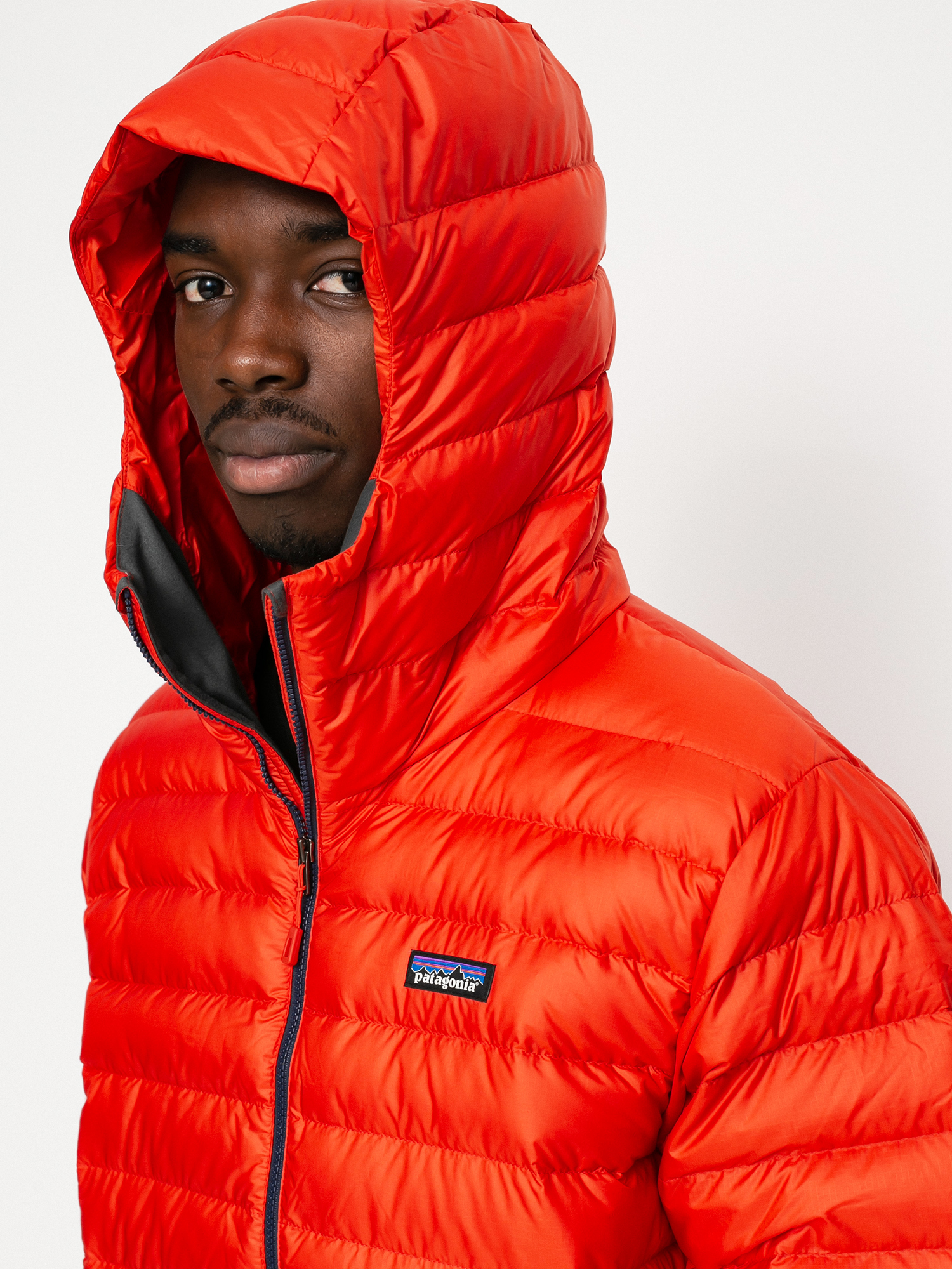 Kurtka Patagonia Down Sweater HD (hot ember)